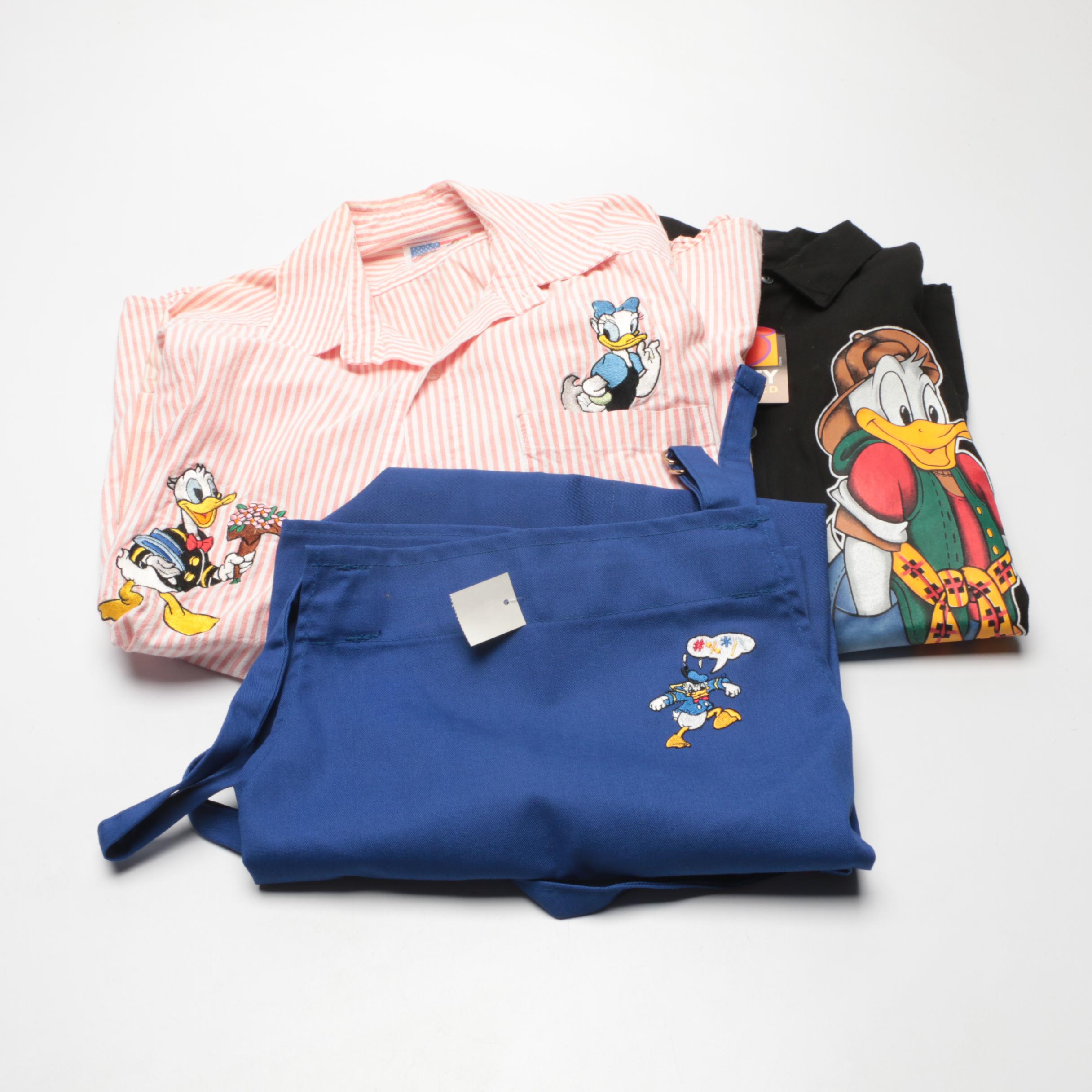 Donald Duck-Themed Clothing and Jacket
