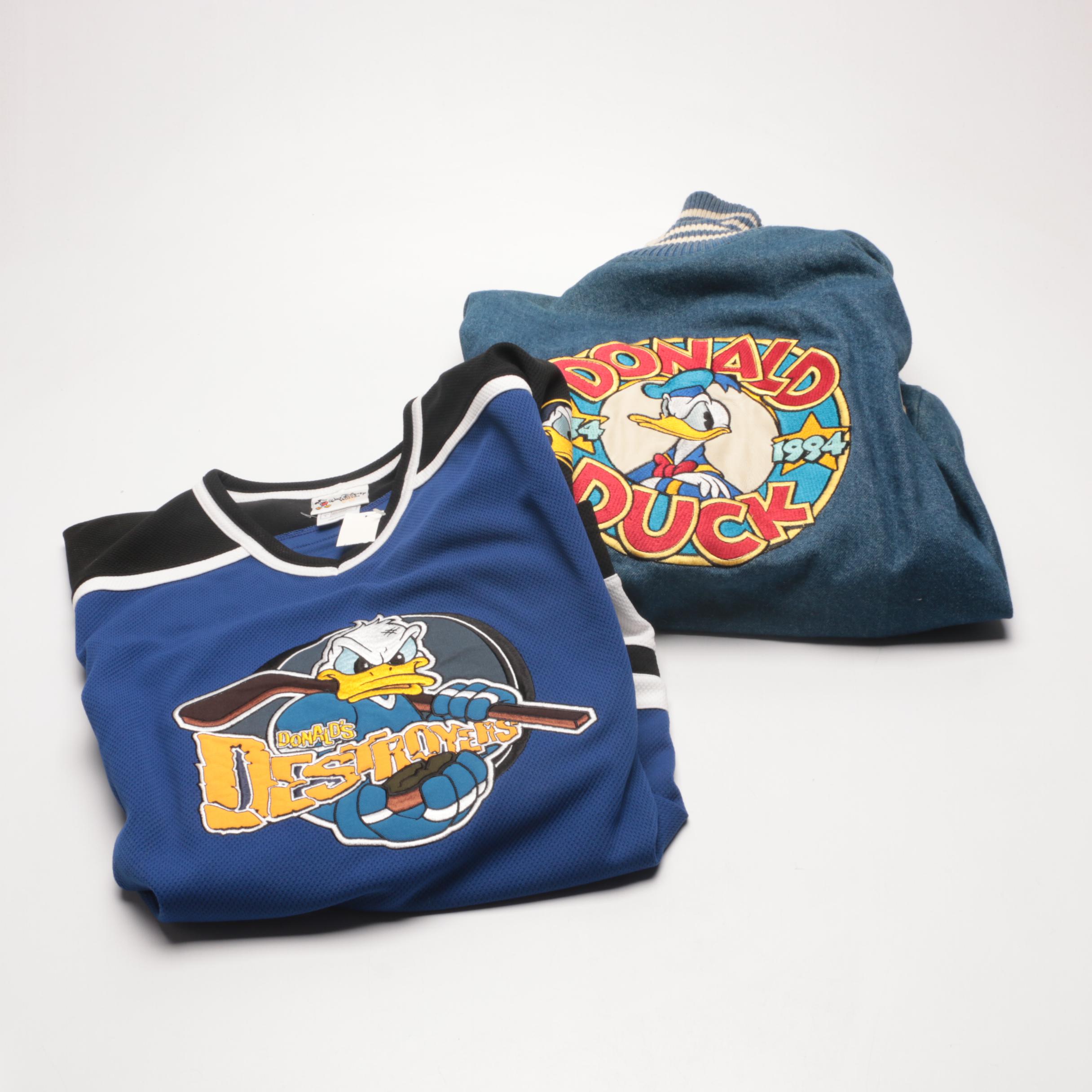 Donald Duck-Themed Clothing and Jacket