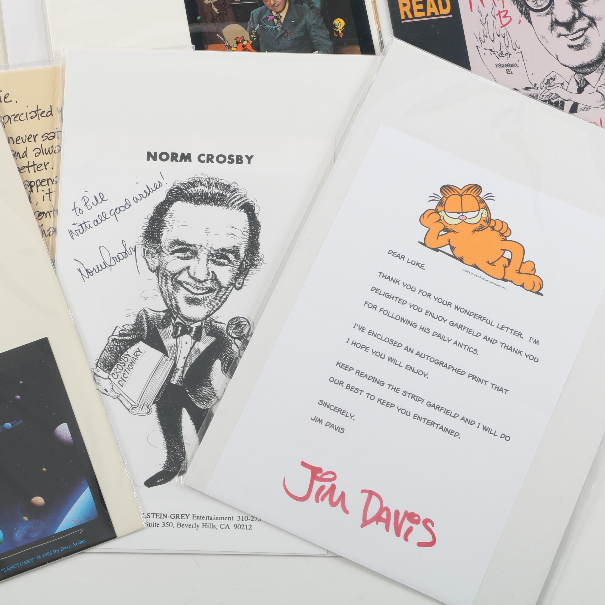 Ray Bradbury, Siegfried & Roy Autographed Photo and More