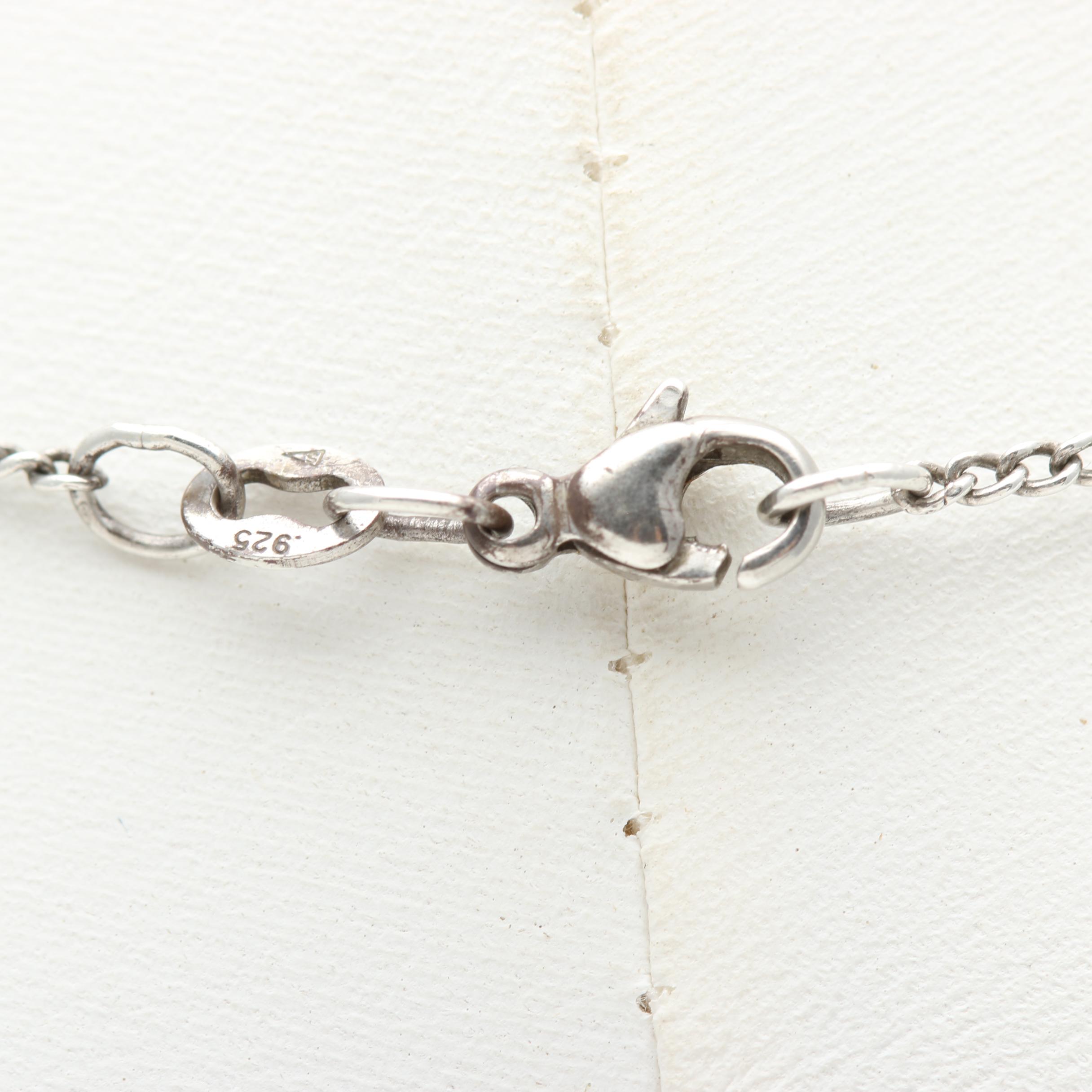 James Avery Sterling Silver Cross Pendant Necklace