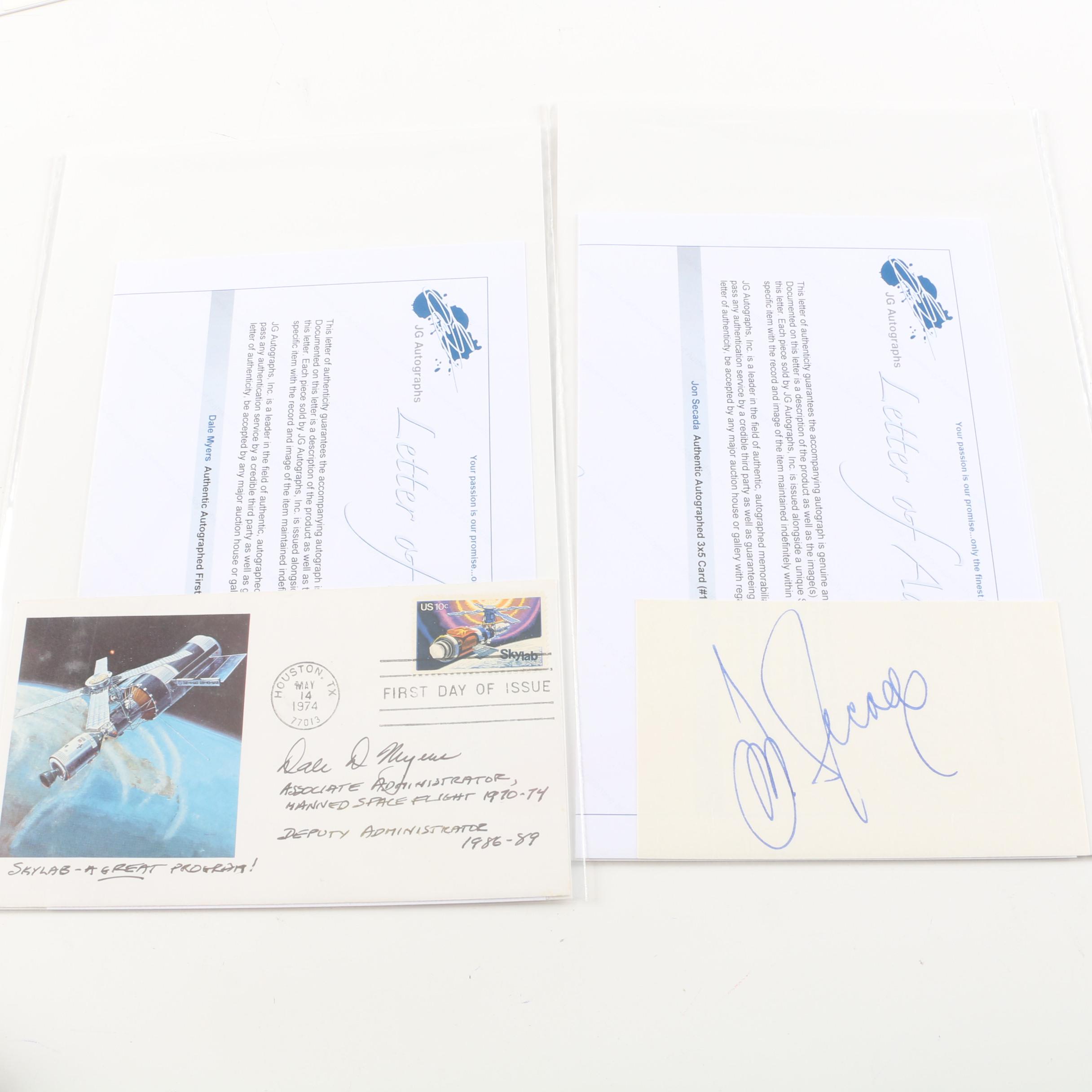 Ruth Bader Ginsburg and Other Autographs with Memorabilia