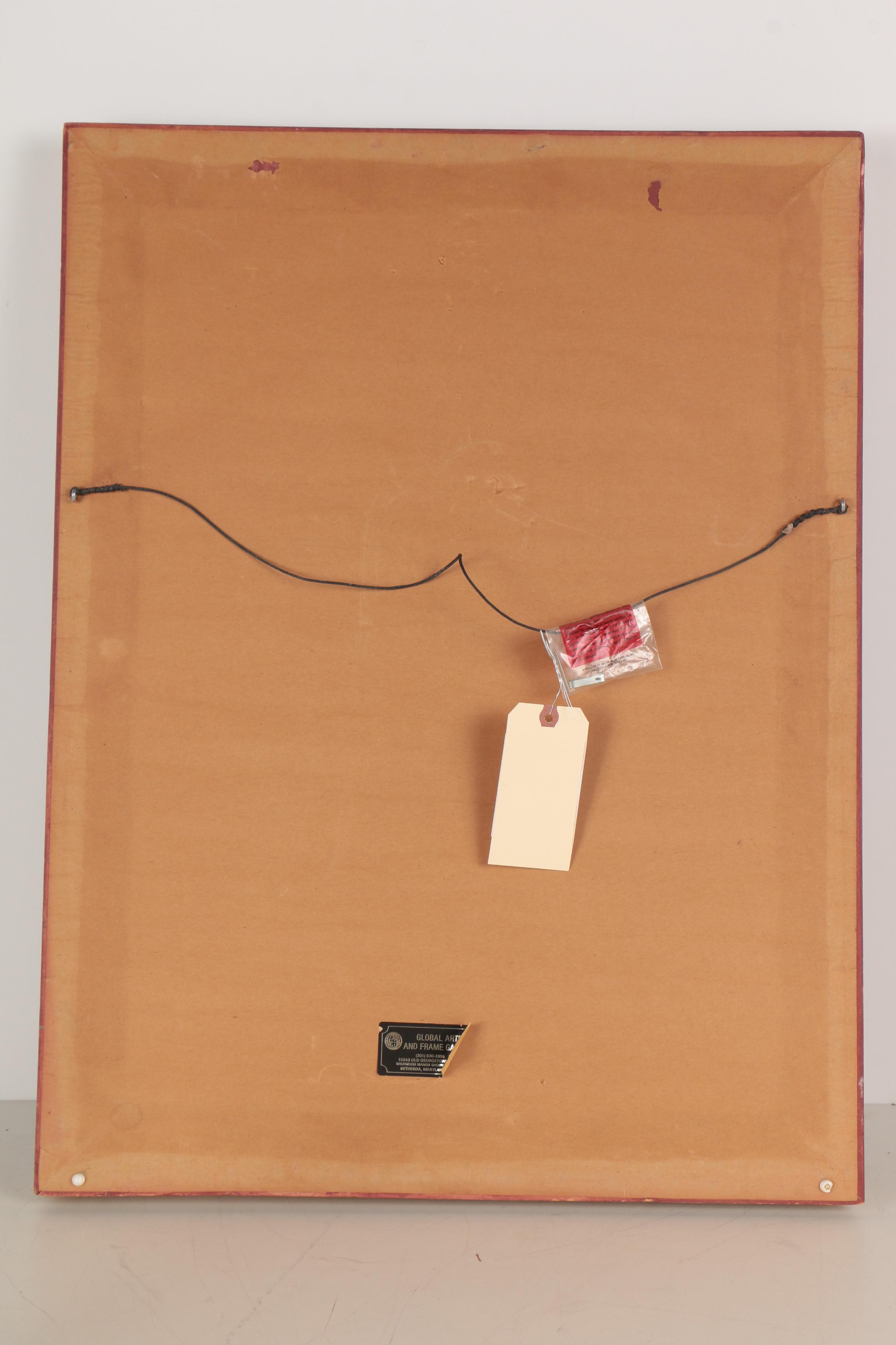 E. Coleman Roma Watercolor Painting