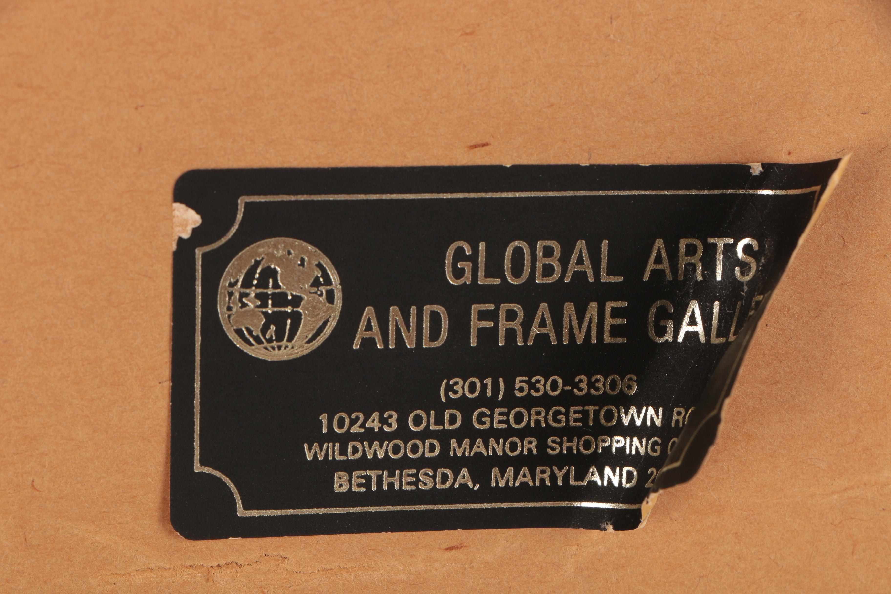 E. Coleman Roma Watercolor Painting