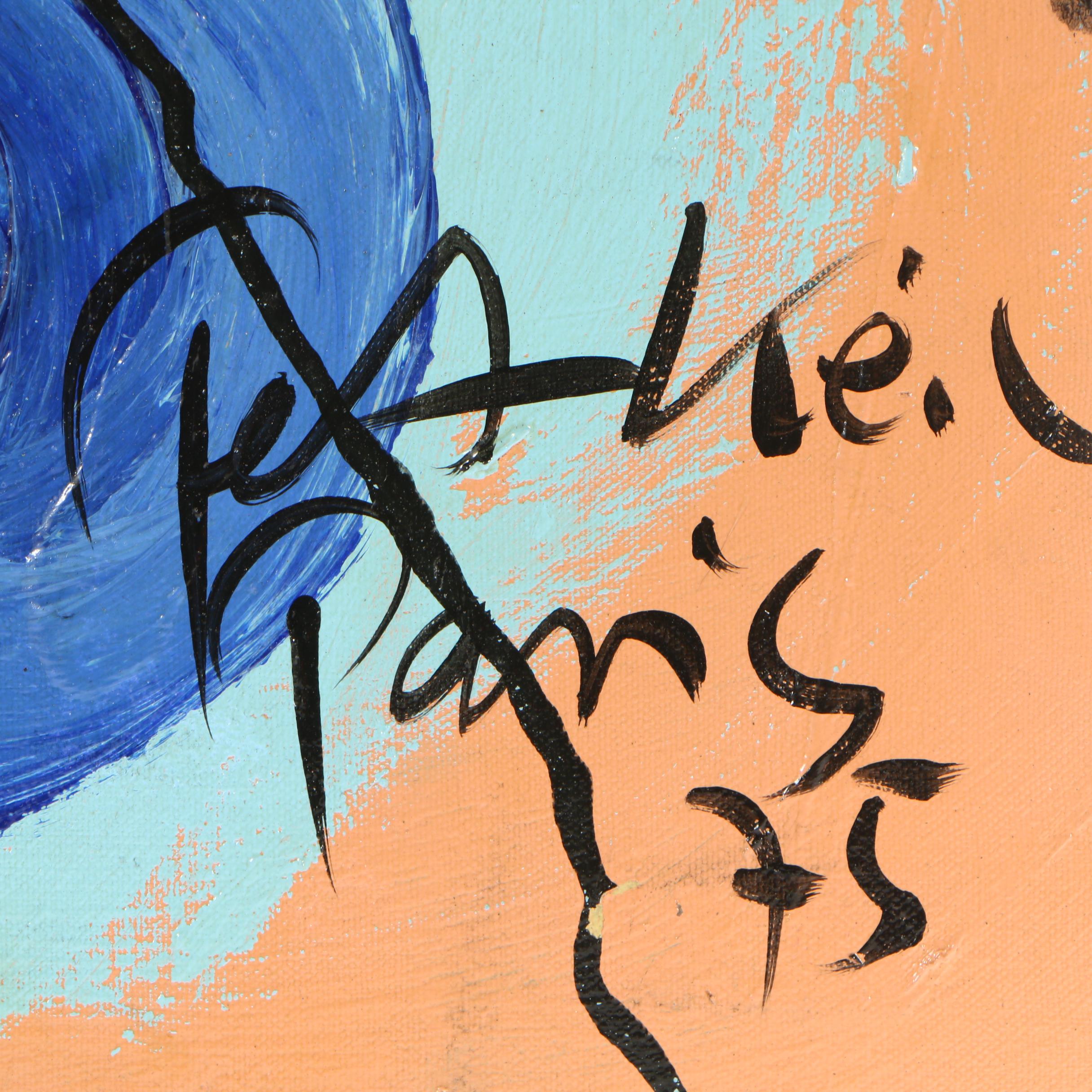 Peter Robert Keil Acrylic Painting "The Berlin Fithers"