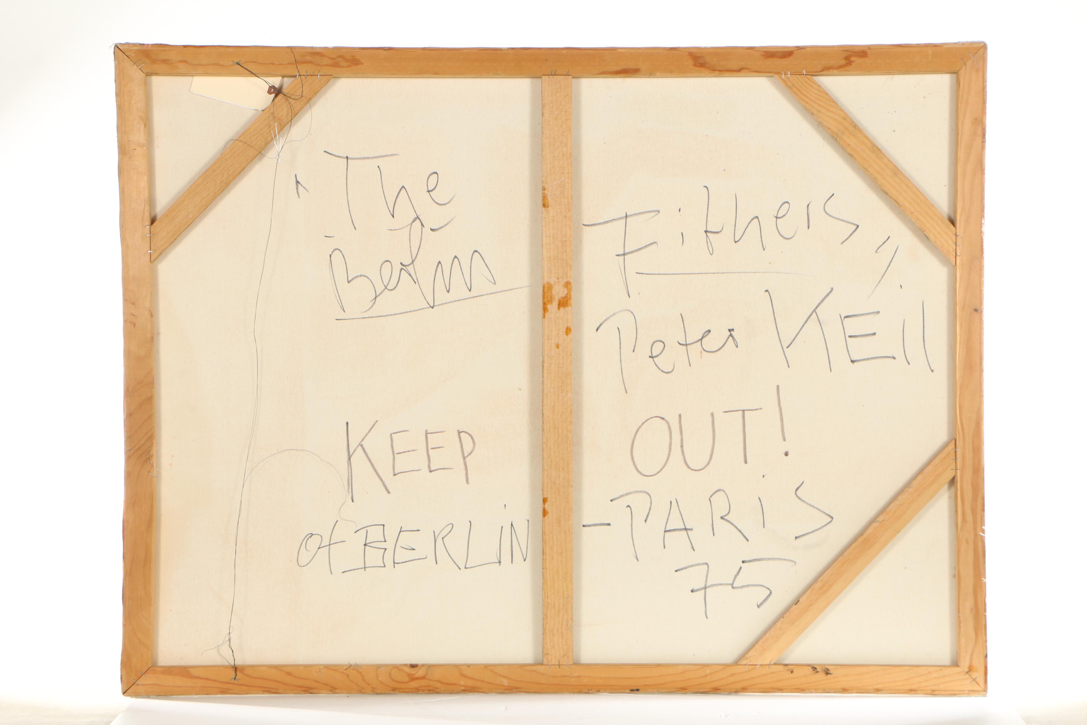 Peter Robert Keil Acrylic Painting "The Berlin Fithers"