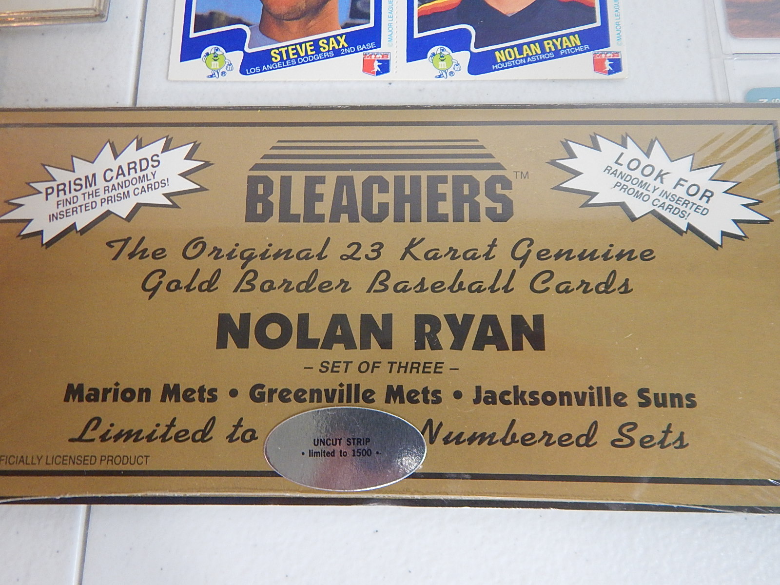 HOF Nolan Ryan Baseball Card Collection