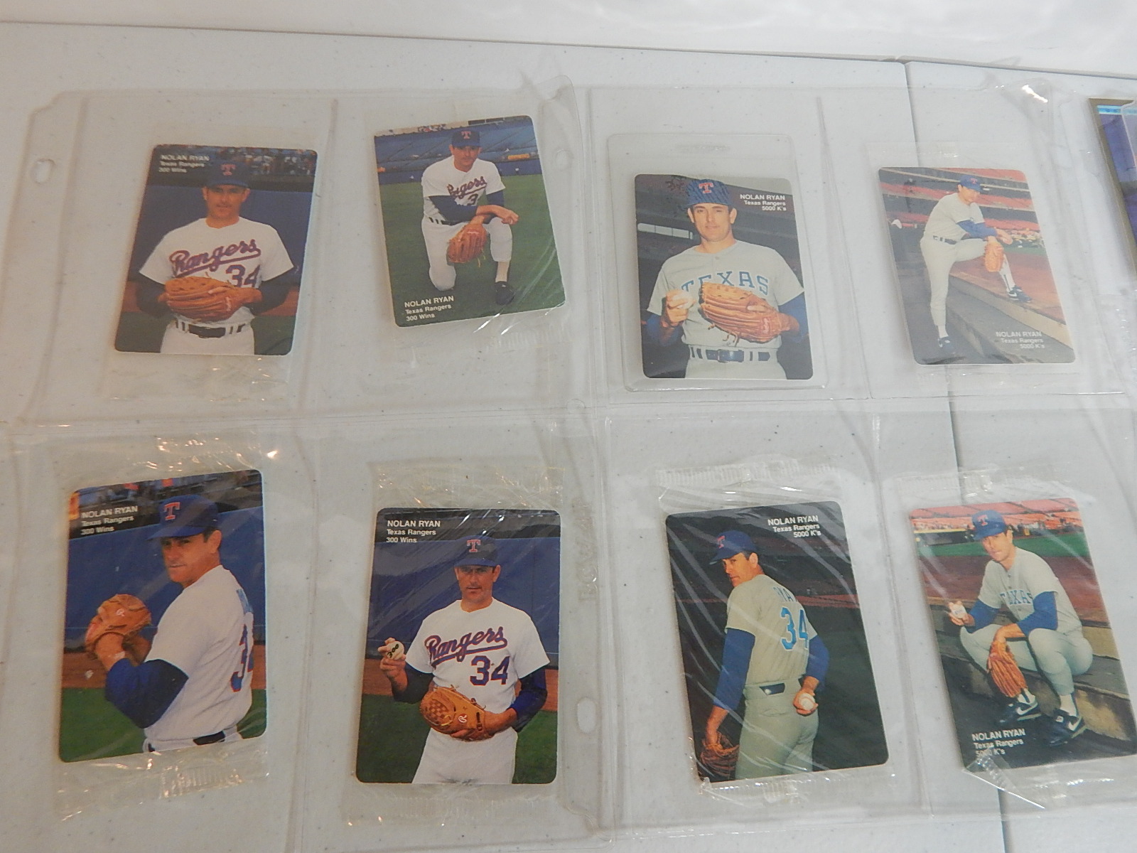 HOF Nolan Ryan Baseball Card Collection