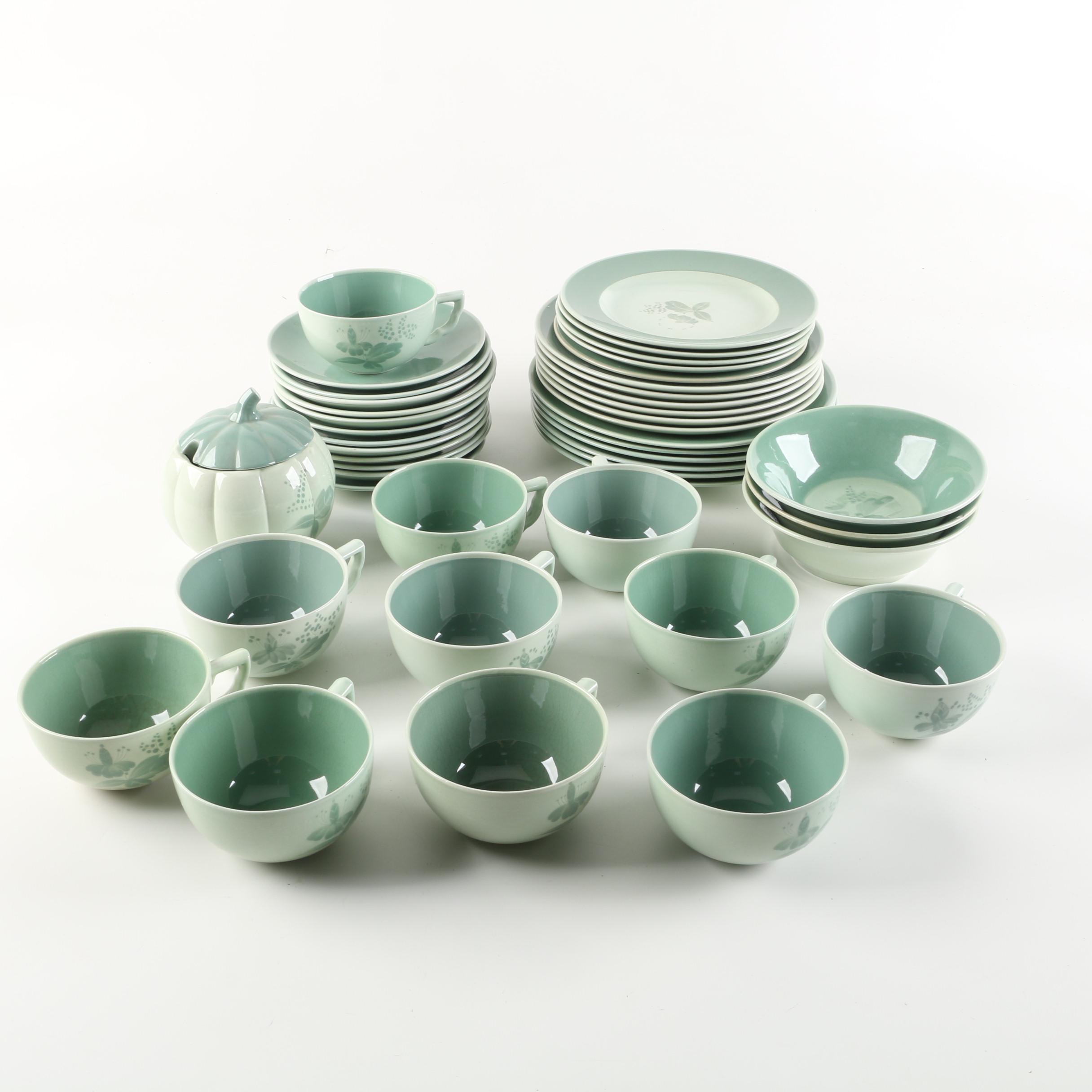 Mid Century Royal Copenhagen "Nils Green" Dinnerware