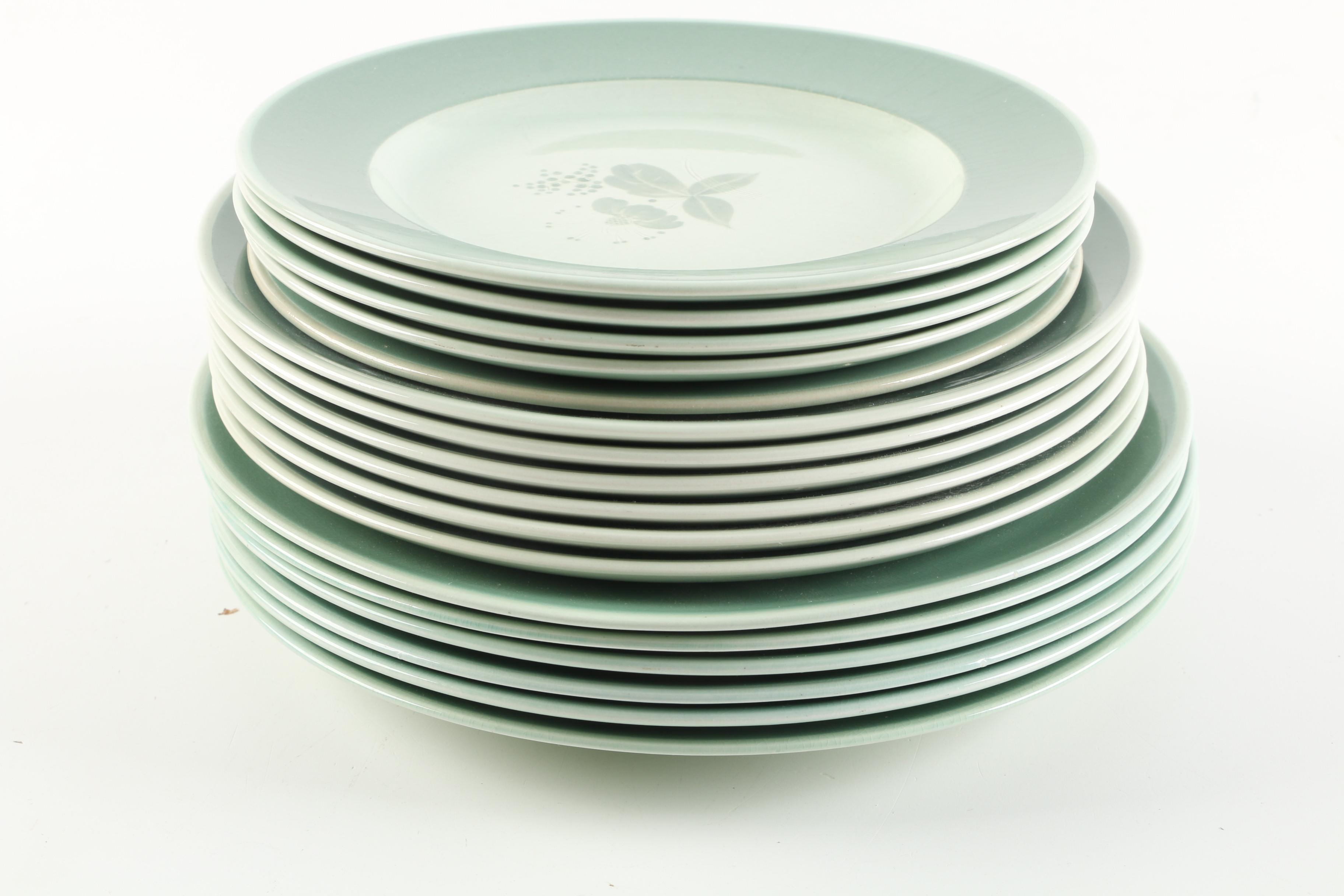 Mid Century Royal Copenhagen "Nils Green" Dinnerware