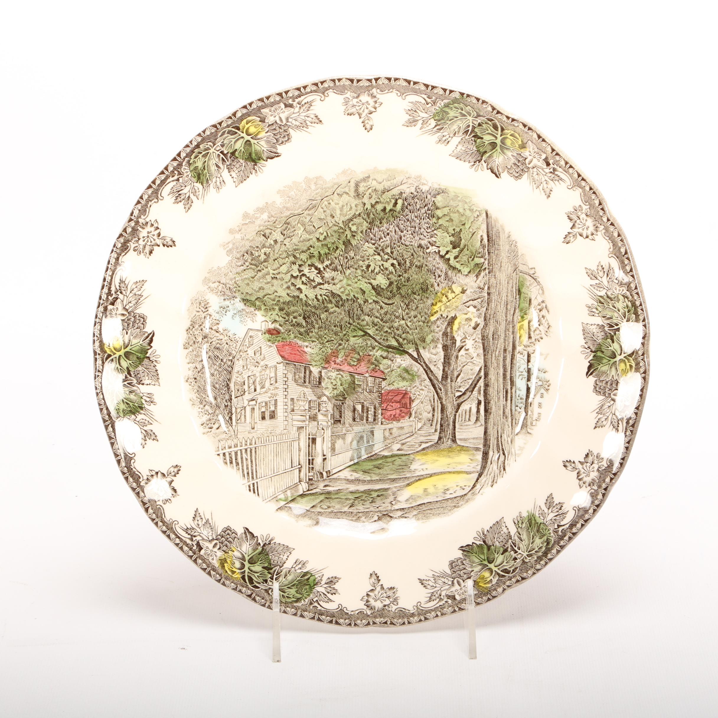 Johnson Brothers "Friendly Village" Earthenware Dinner Service