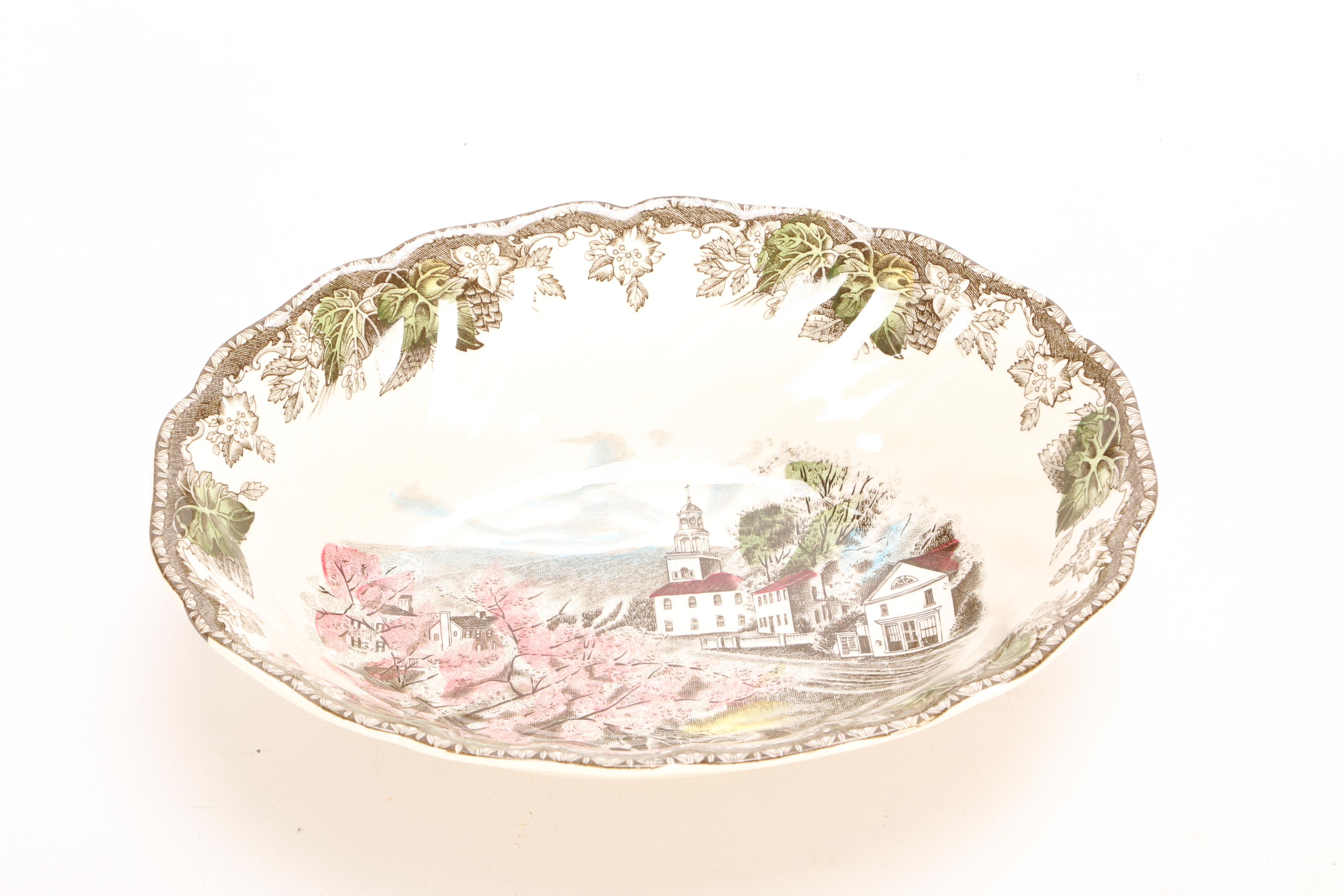 Johnson Brothers "Friendly Village" Earthenware Dinner Service