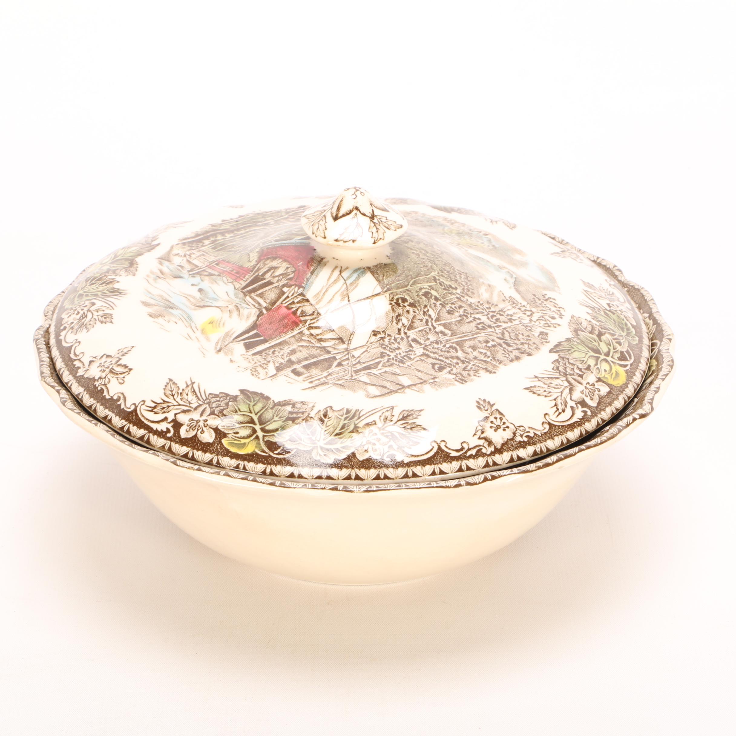 Johnson Brothers "Friendly Village" Earthenware Dinner Service