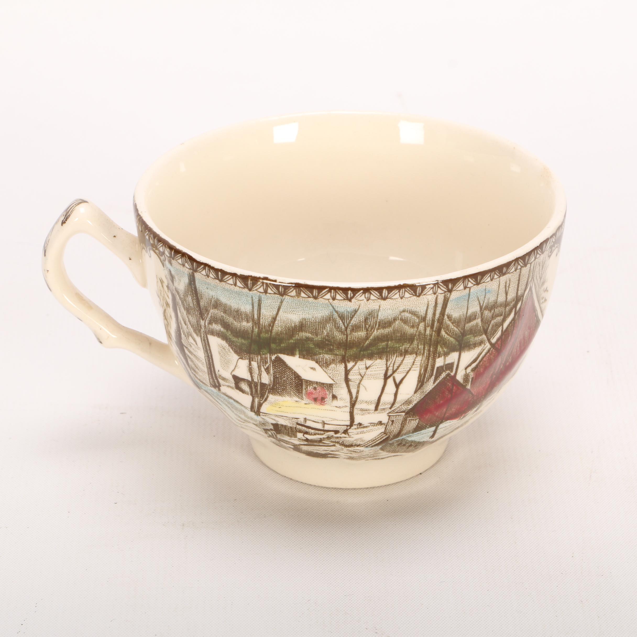 Johnson Brothers "Friendly Village" Earthenware Dinner Service