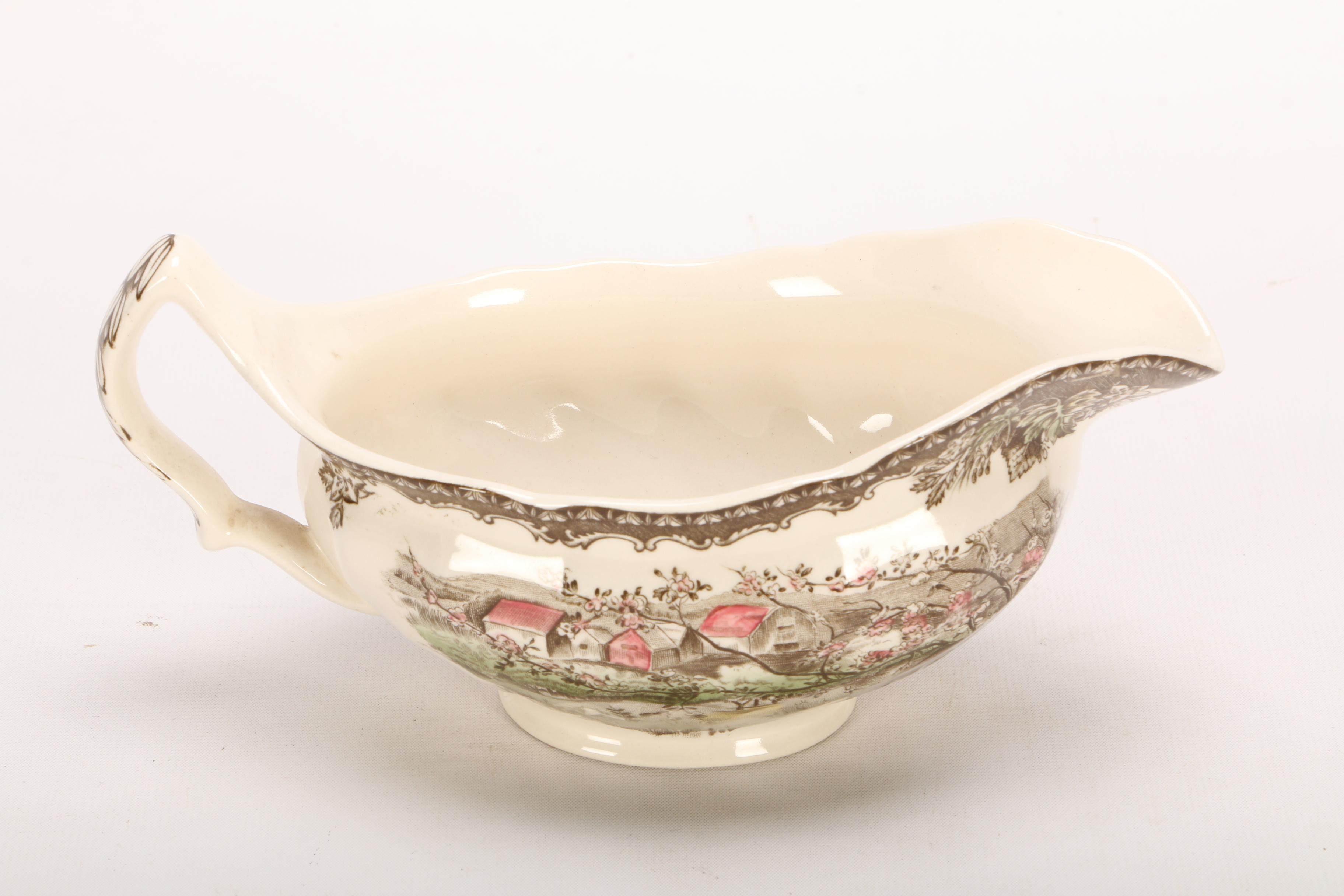 Johnson Brothers "Friendly Village" Earthenware Dinner Service