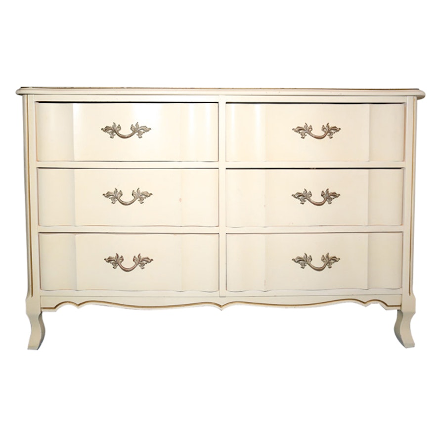 French Provincial Style Painted Chest of Drawers
