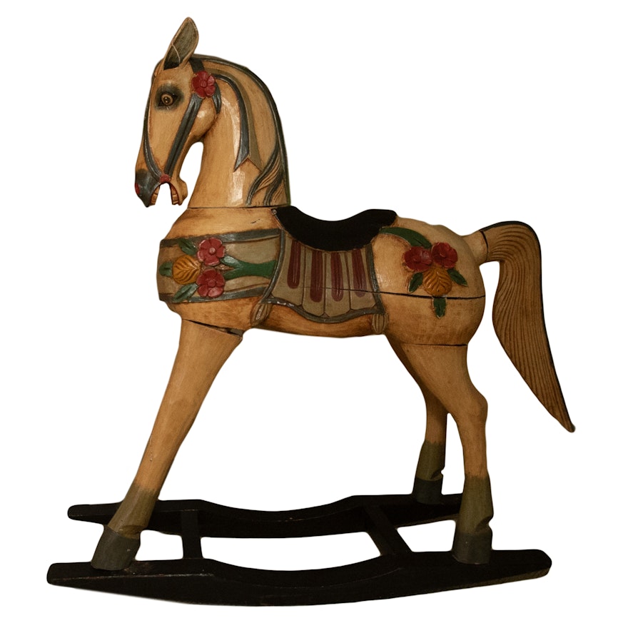 Reproduction of a Victorian Rocking Horse