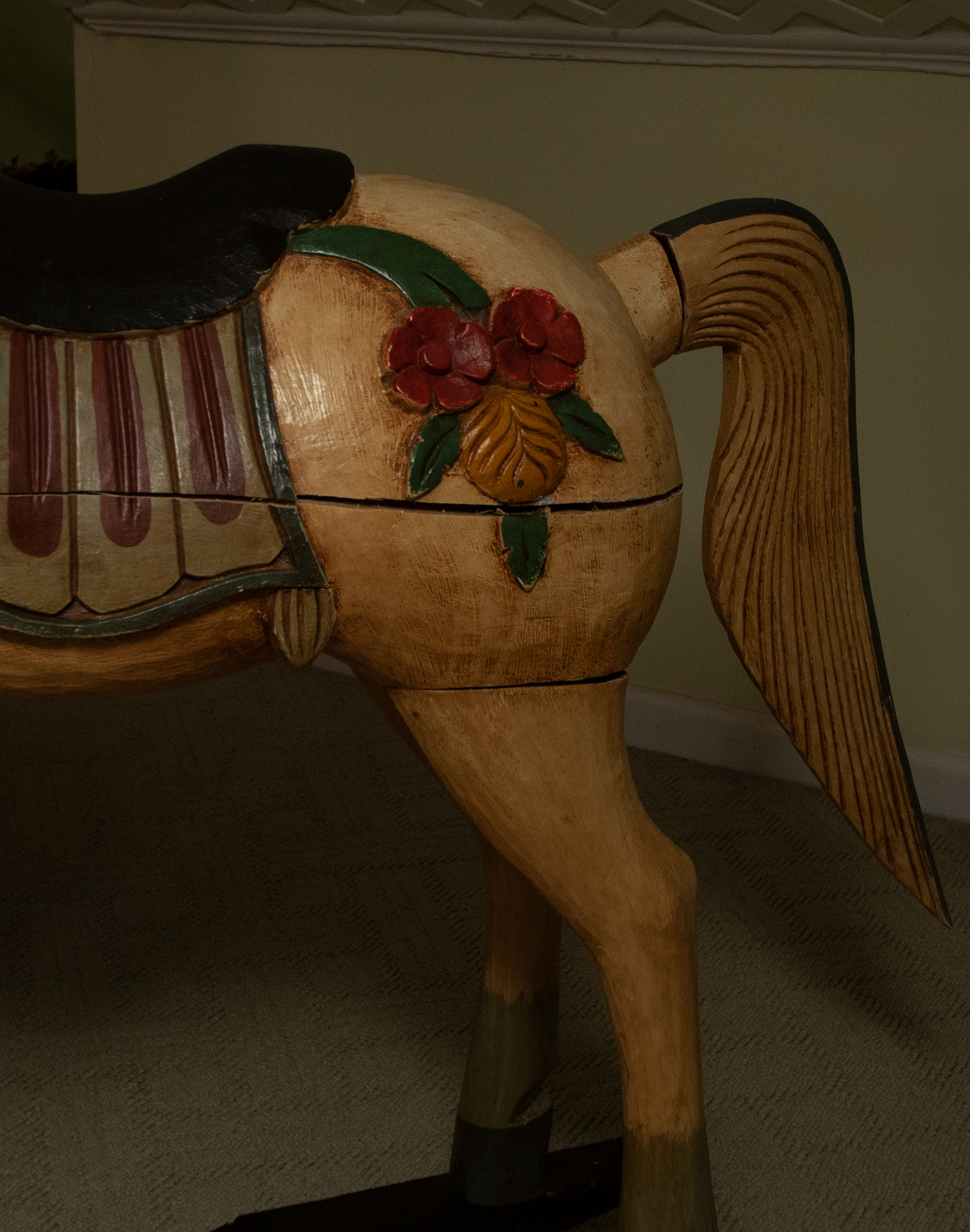 Reproduction of a Victorian Rocking Horse