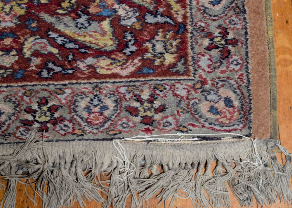 Vintage Power Loomed Persian Style Hunting Rug