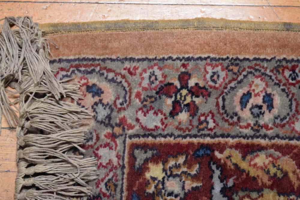 Vintage Power Loomed Persian Style Hunting Rug