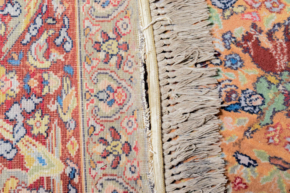 Vintage Power Loomed Persian Style Hunting Rug