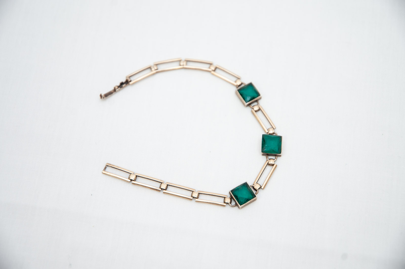 Vintage Gold-Filled Tie Clip, Necklace and Bracelets