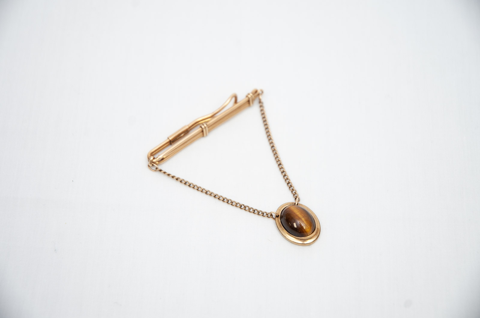 Vintage Gold-Filled Tie Clip, Necklace and Bracelets