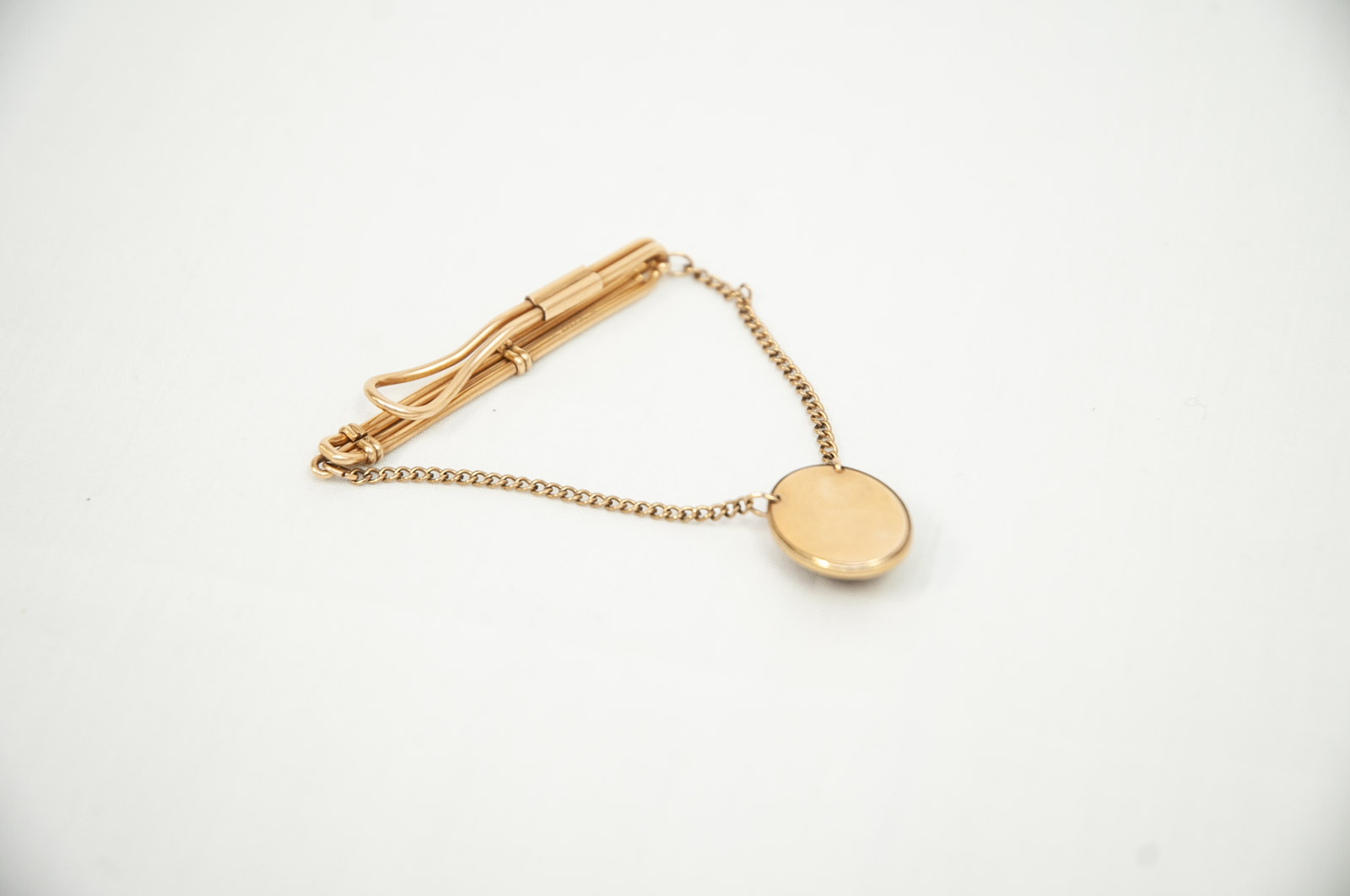 Vintage Gold-Filled Tie Clip, Necklace and Bracelets