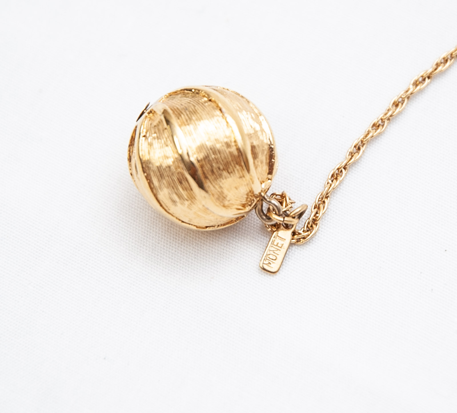 Gold Tone Jewelry Assortment Featuring Monet and Trifari