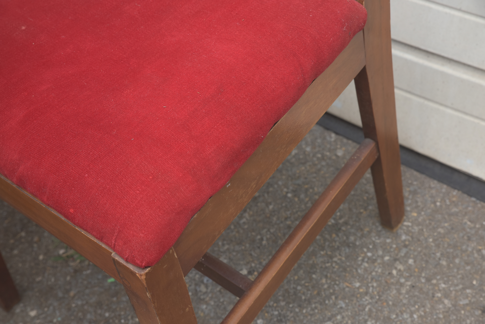 Mid Century Modern Walnut Dining Chair Set