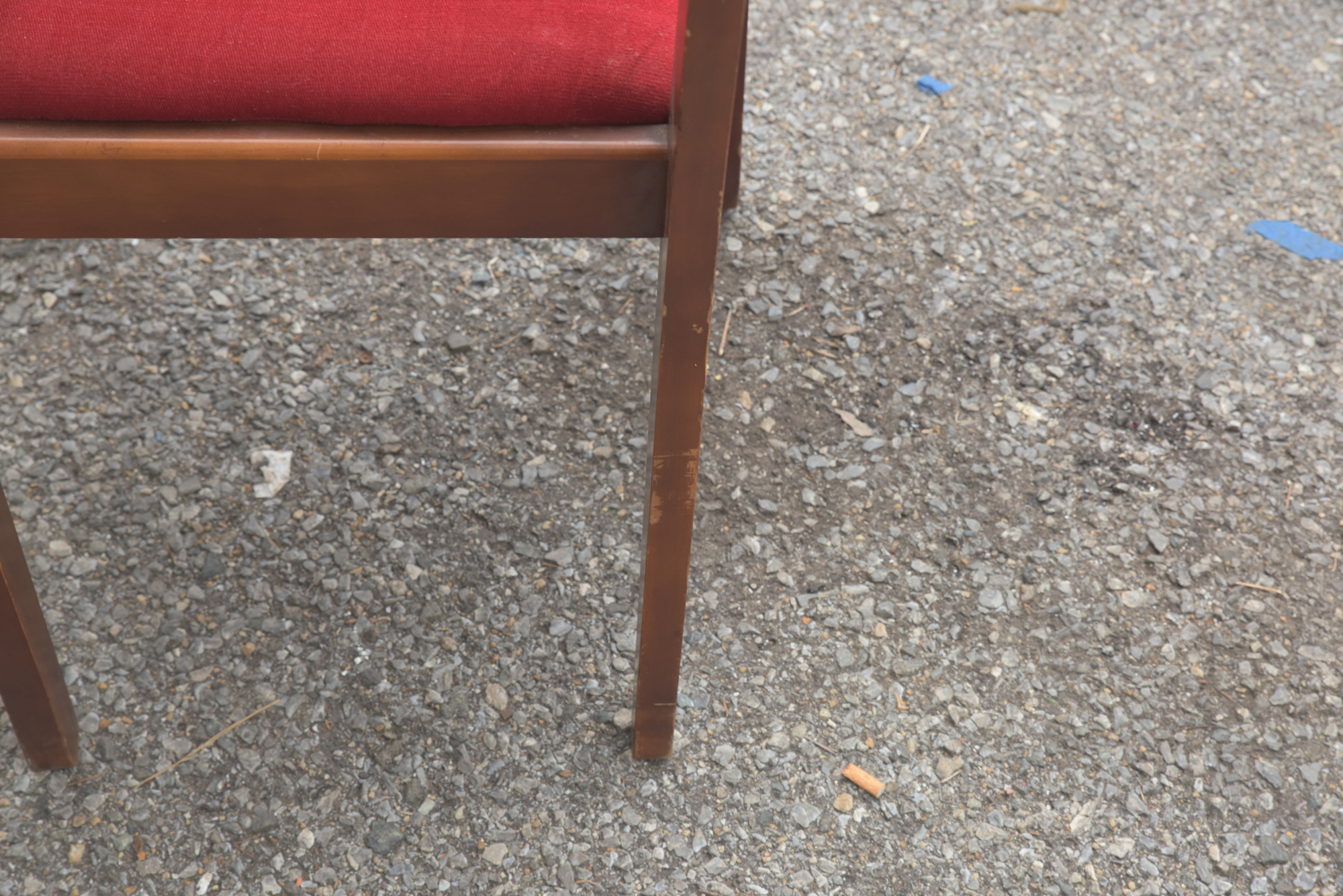 Mid Century Modern Walnut Dining Chair Set