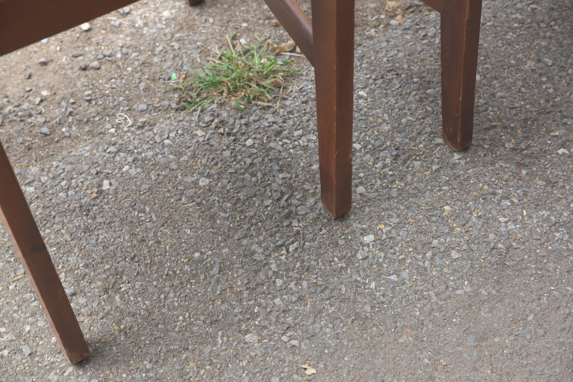 Mid Century Modern Walnut Dining Chair Set