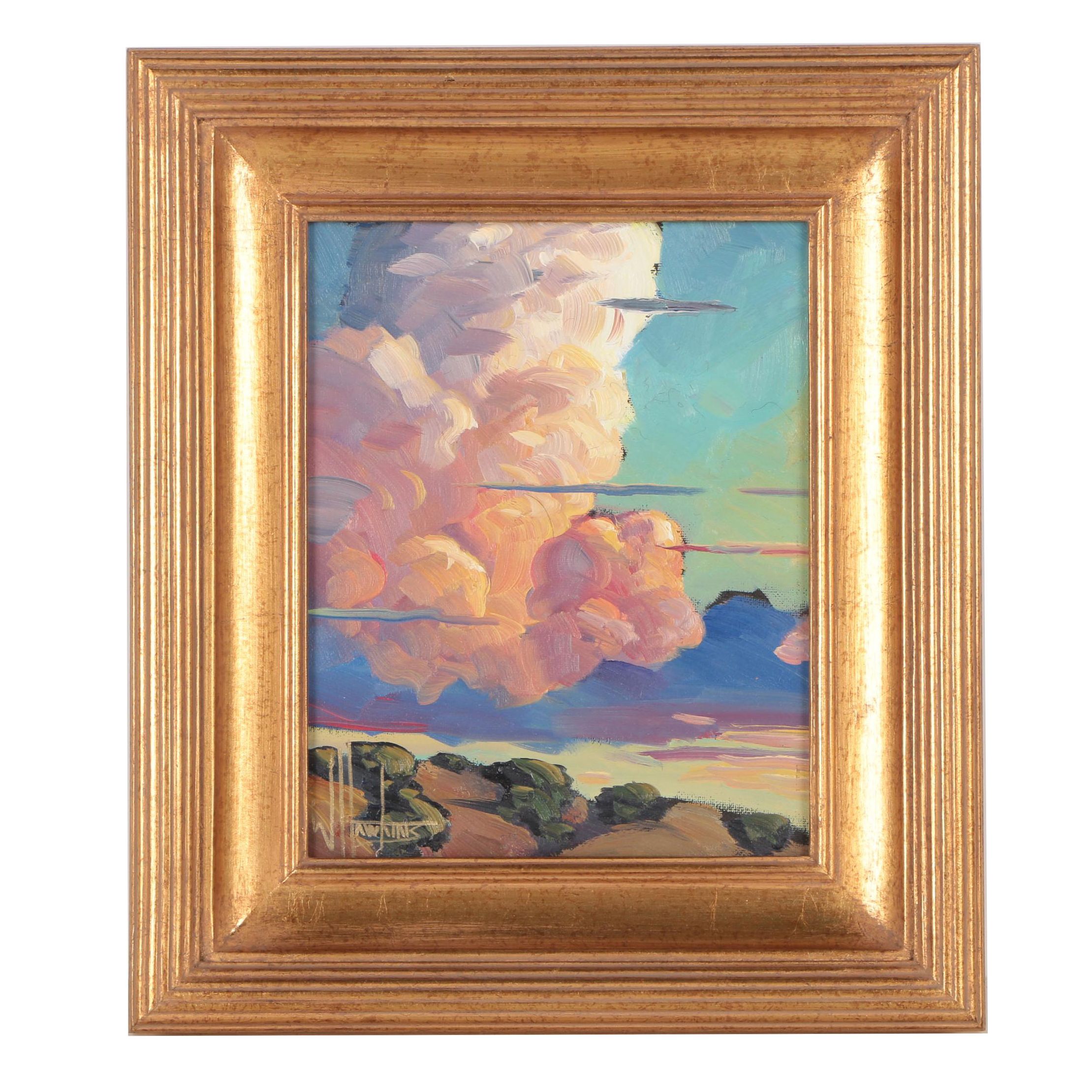 William Hawkins Oil Painting