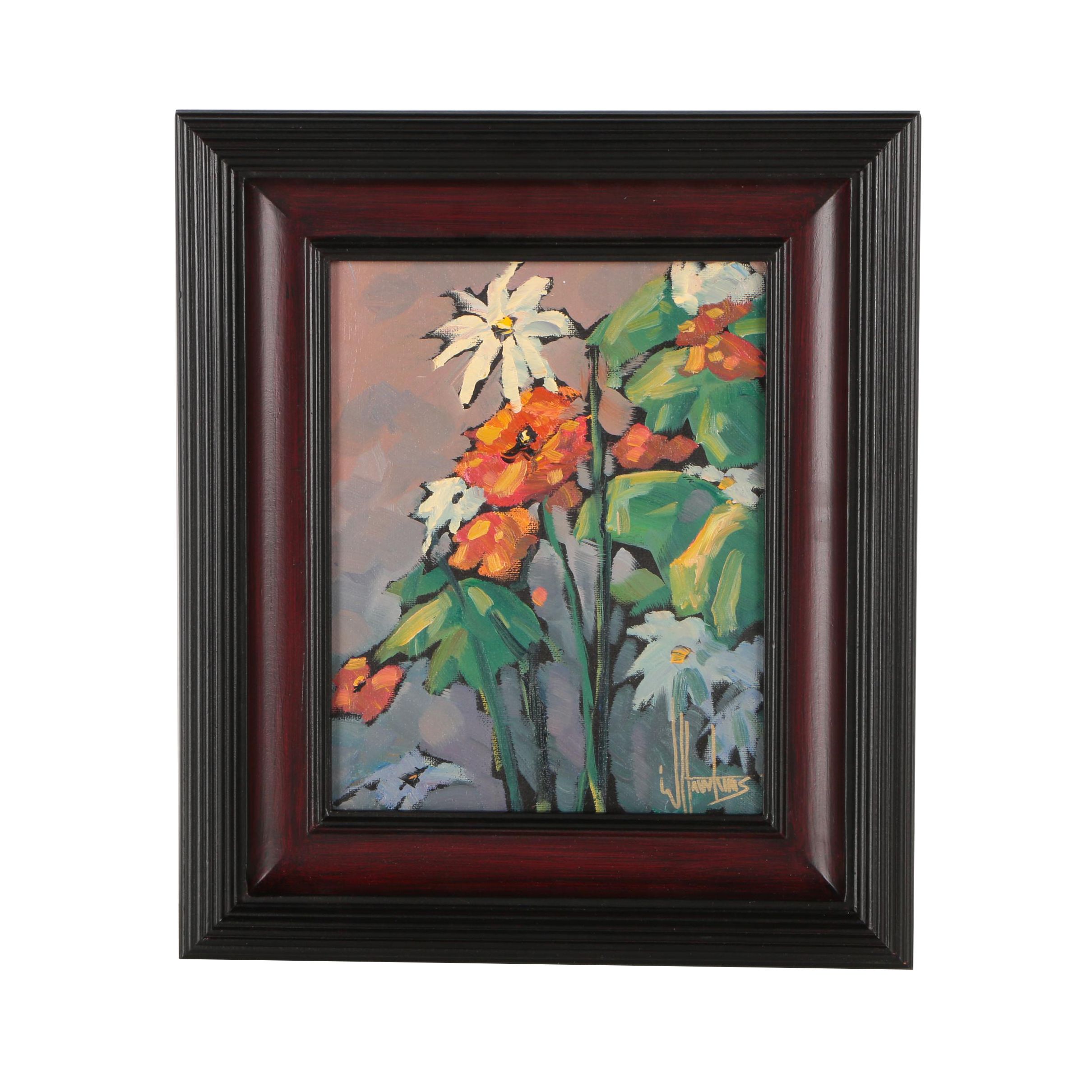 William Hawkins Oil Painting