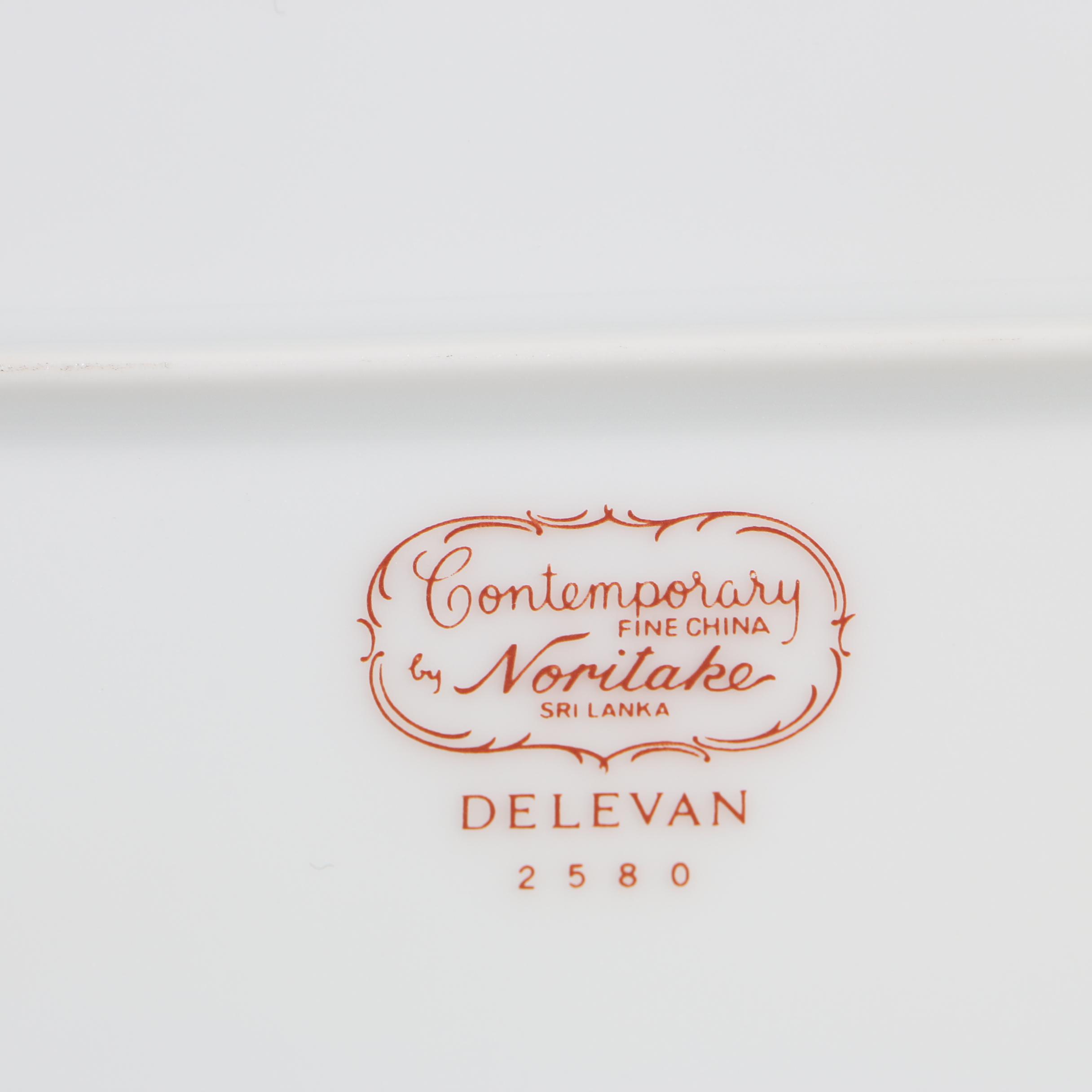 Vintage Noritake "Delevan" Porcelain Dinnerware c. 1974-82