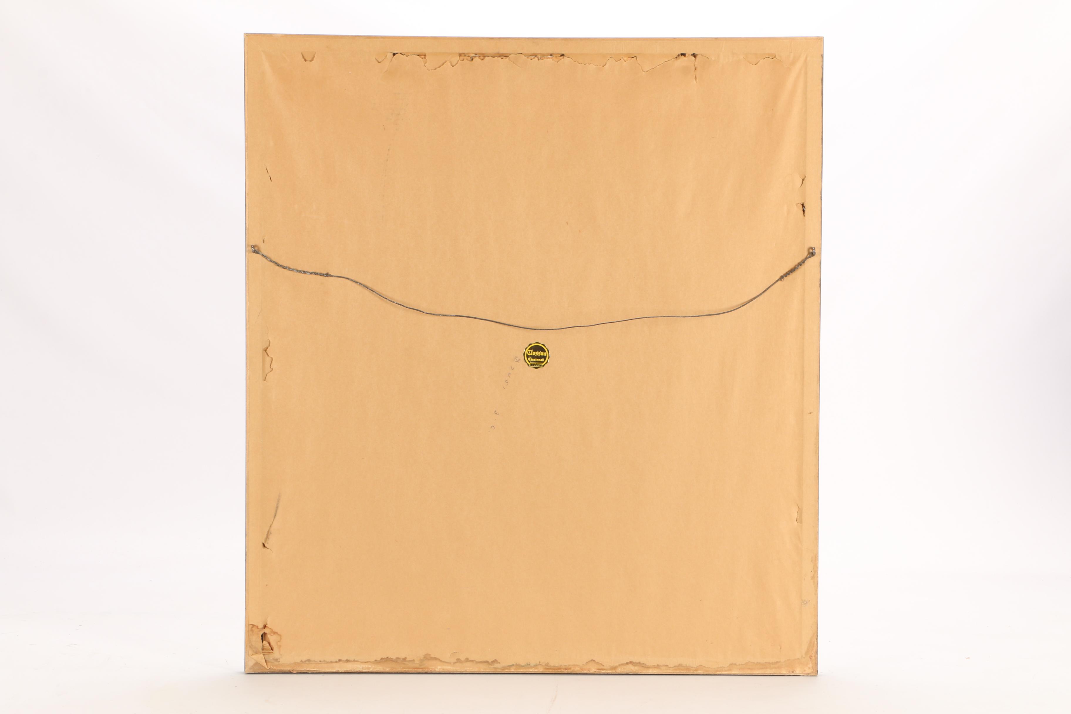 William Holian O'Neill Artist Proof Woodcut Print "Lovers"