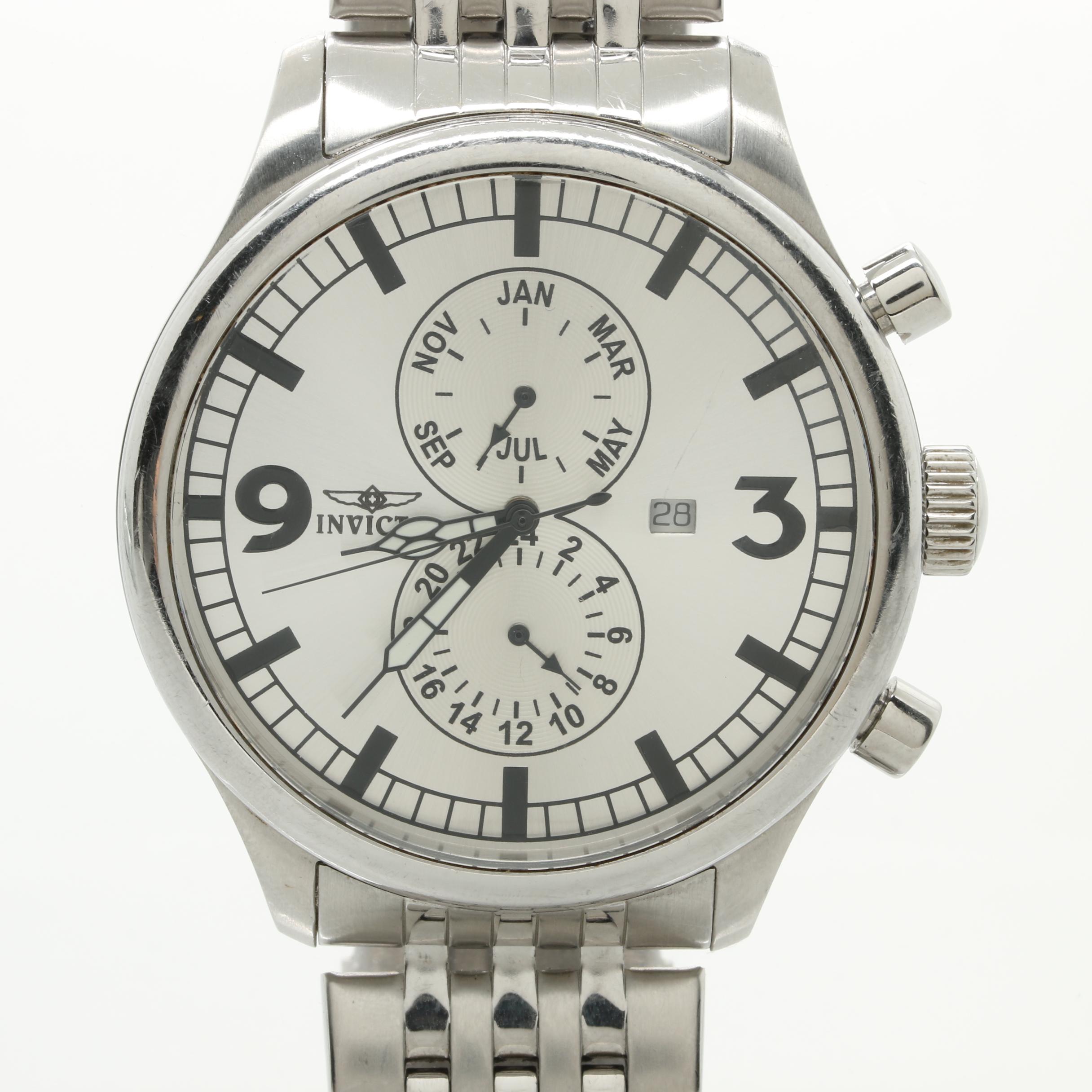 Invicta Stainless Steel "Specialty" Watch