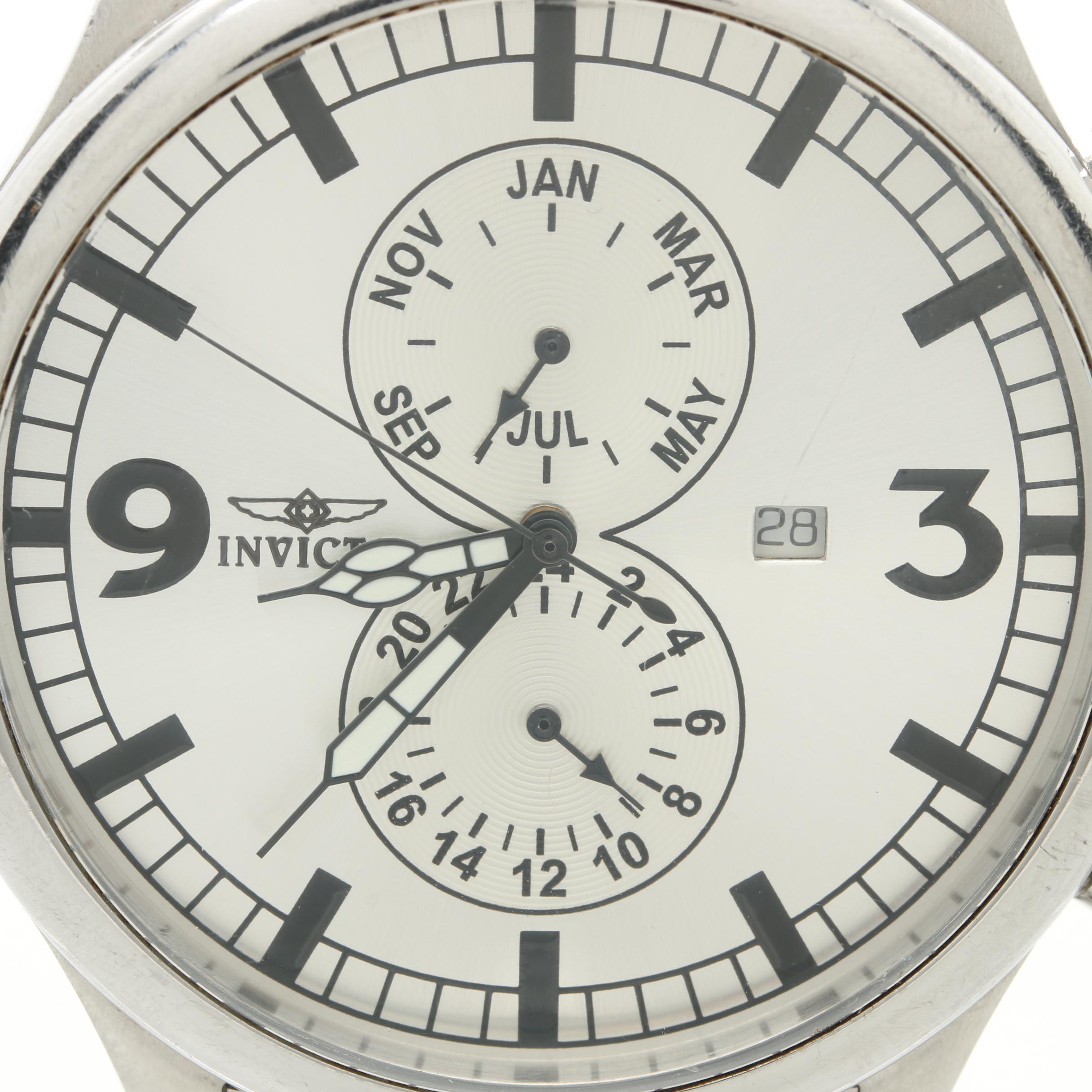 Invicta Stainless Steel "Specialty" Watch