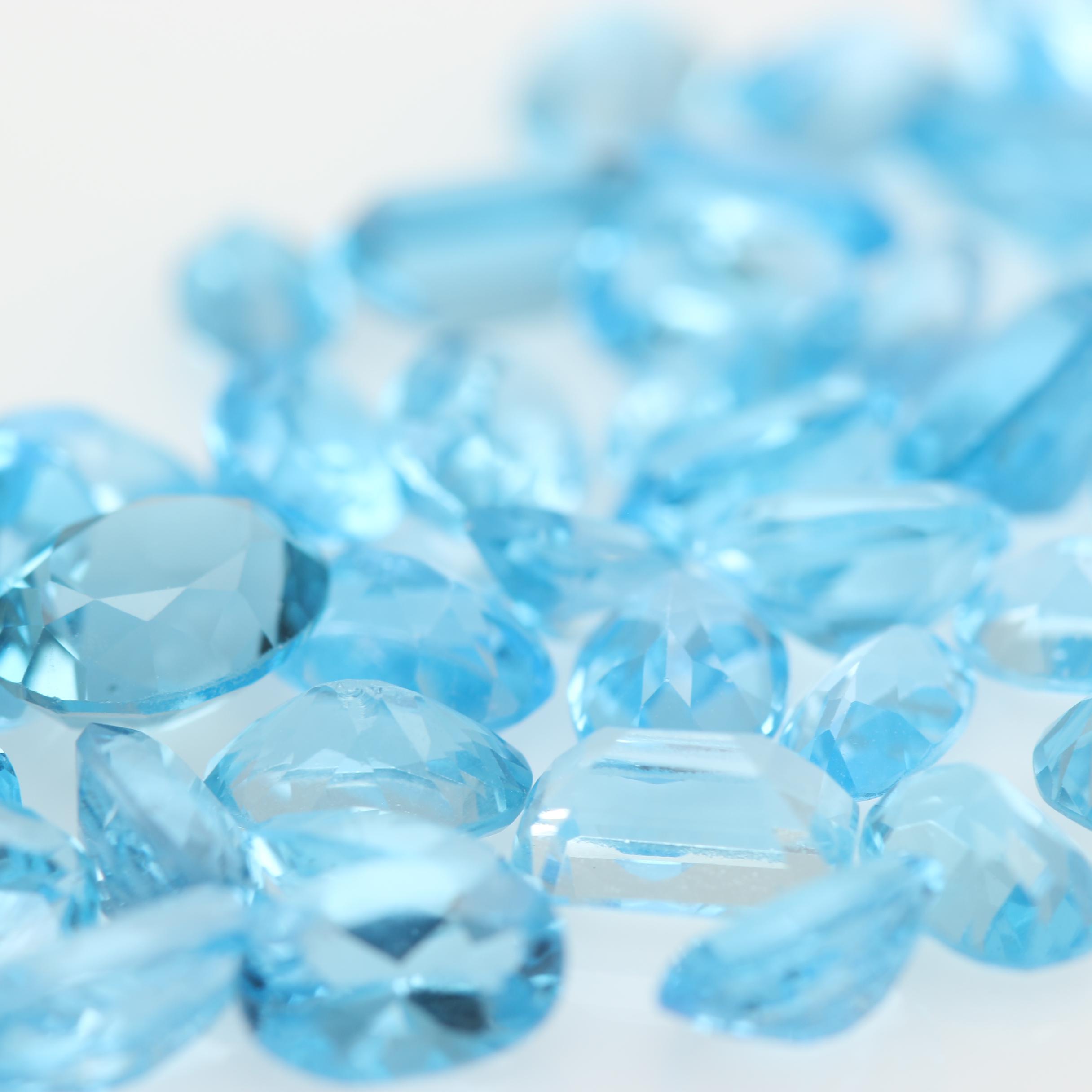 44.48 CTW of Blue Topaz