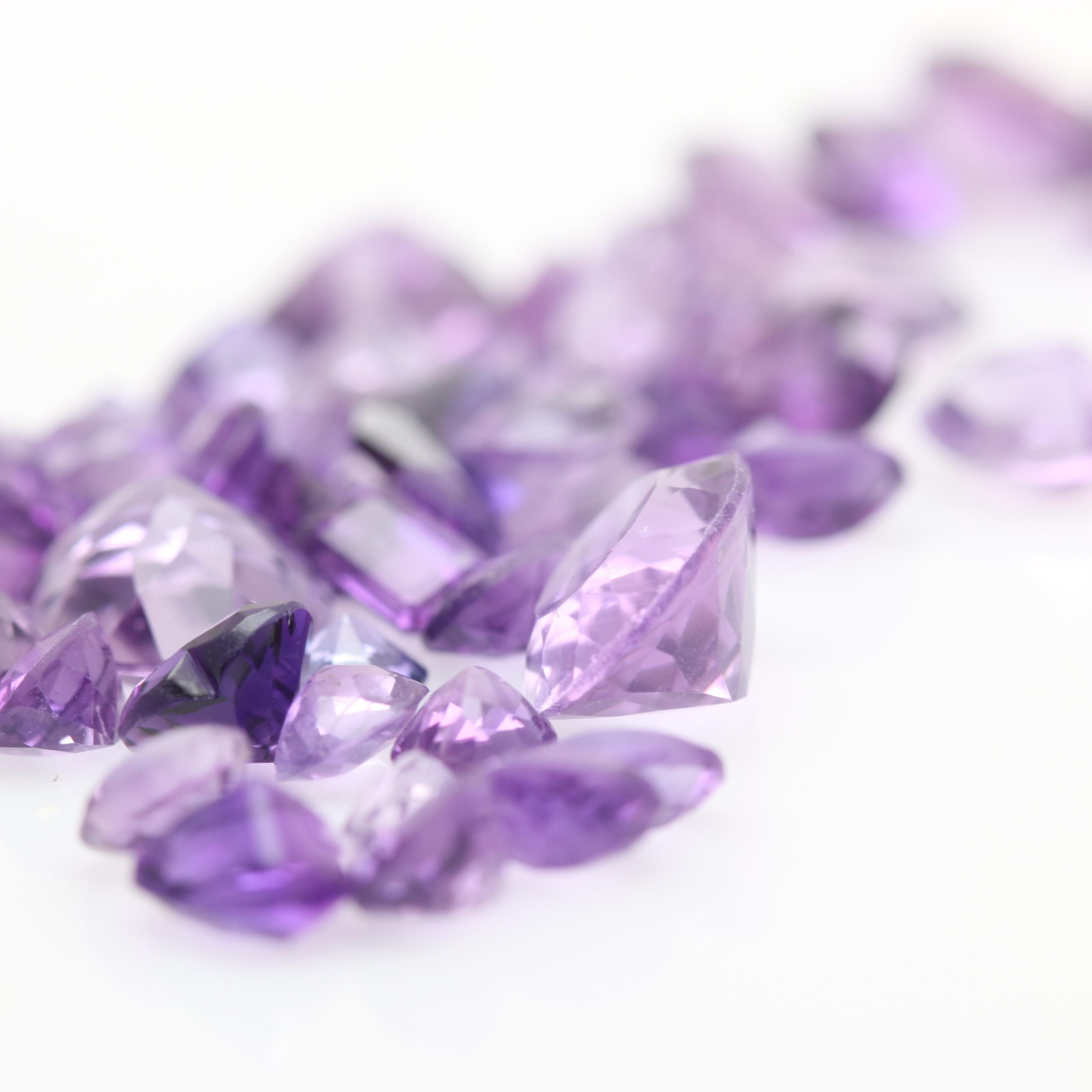 56.81 CTW of Amethyst