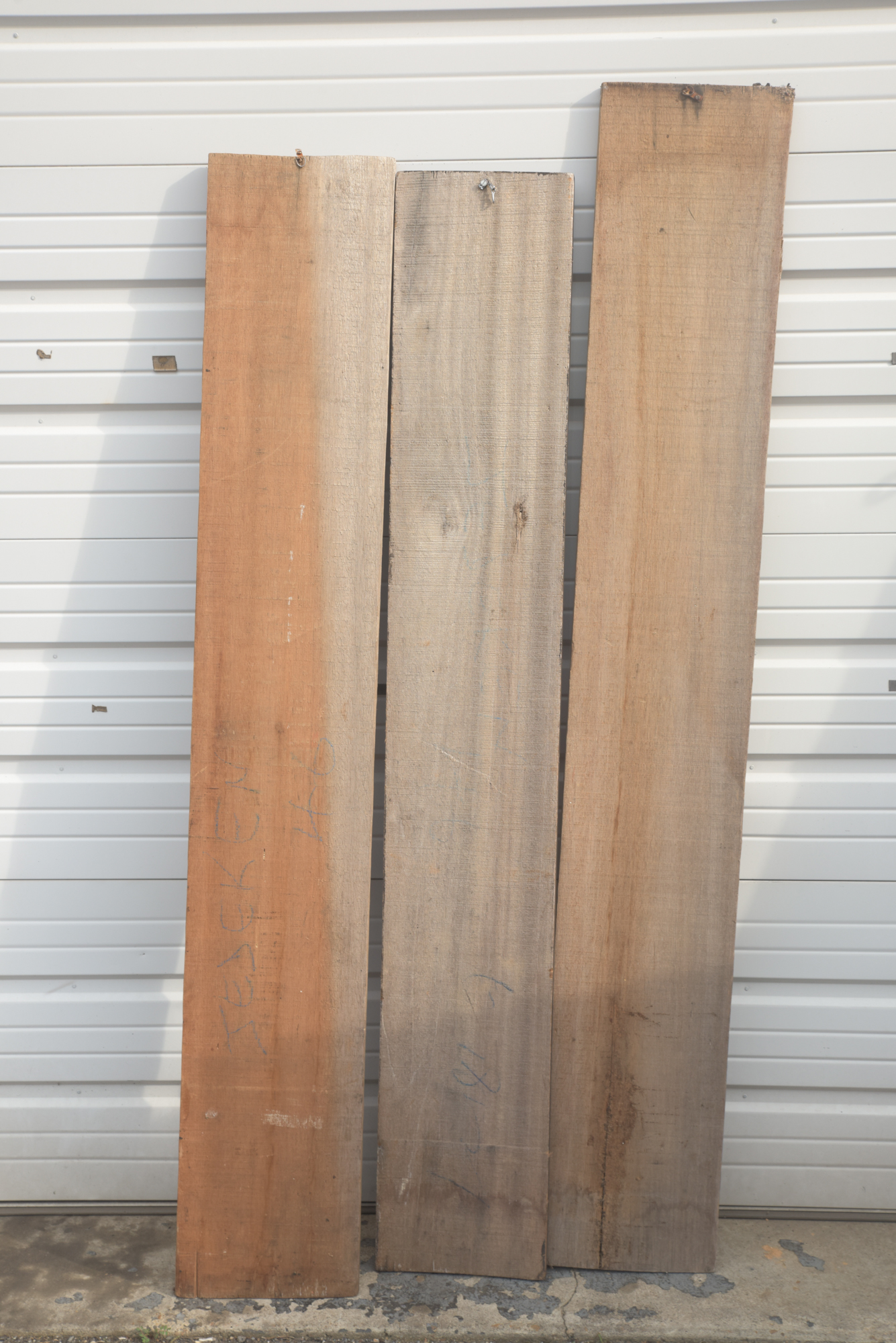 E. Chola Carved Congolese Wood Panels "Katanga", "Kasai" and "Lomami"