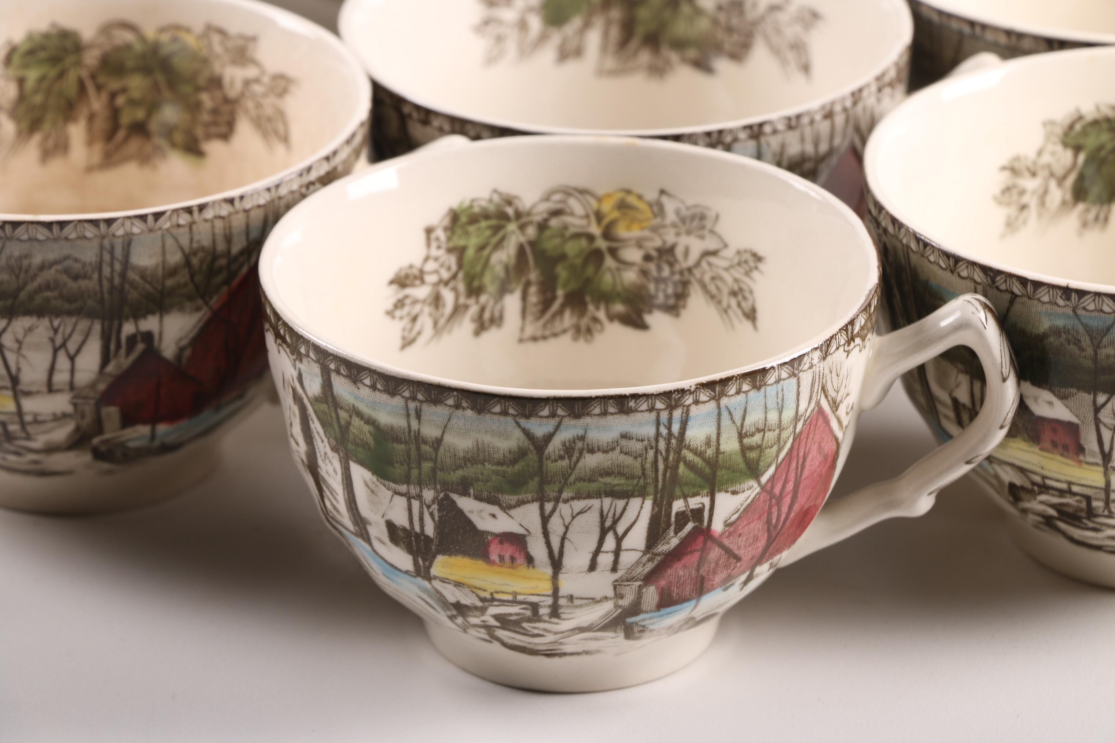 Johnson Bros. "Friendly Village" Earthenware Dinnerware