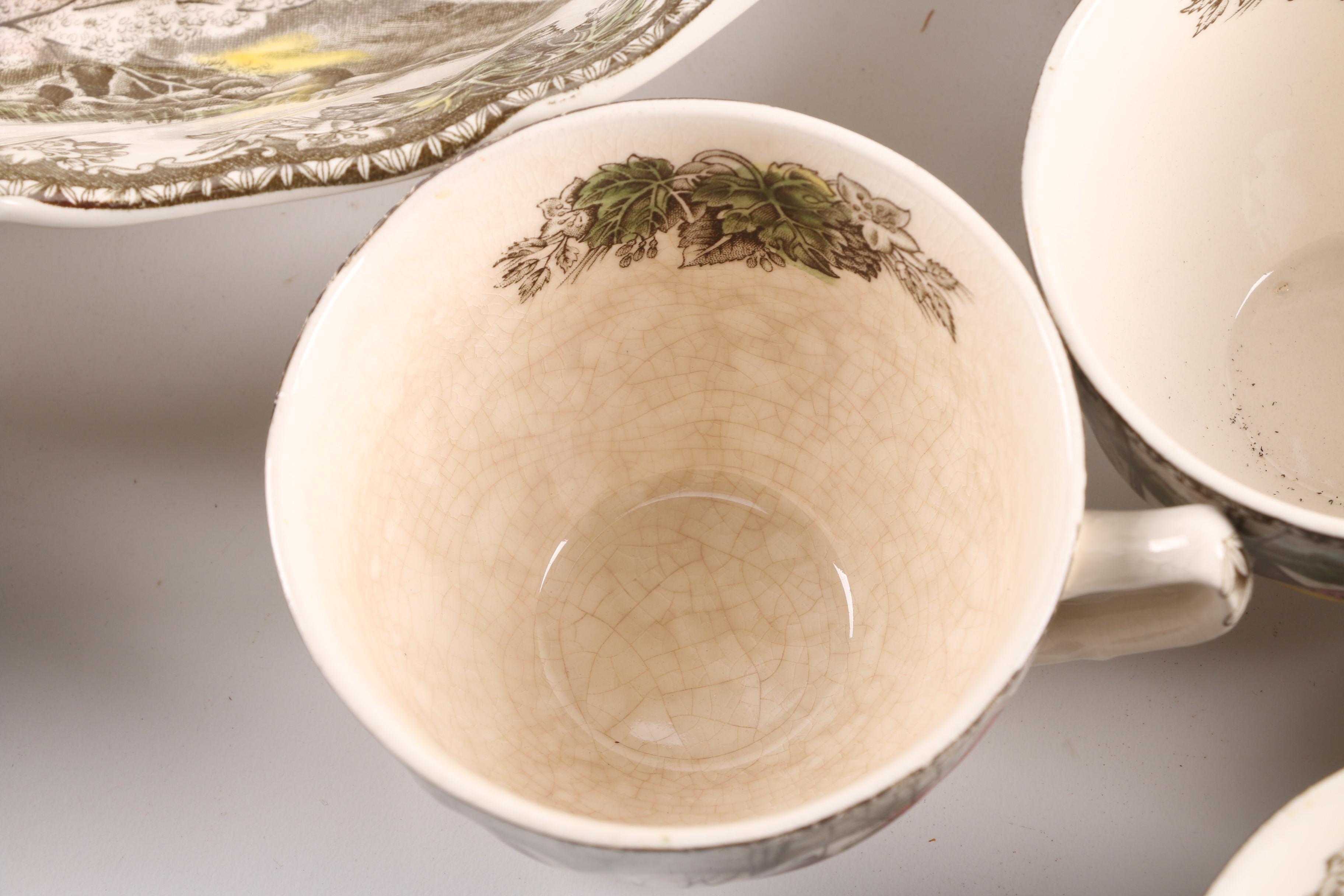 Johnson Bros. "Friendly Village" Earthenware Dinnerware