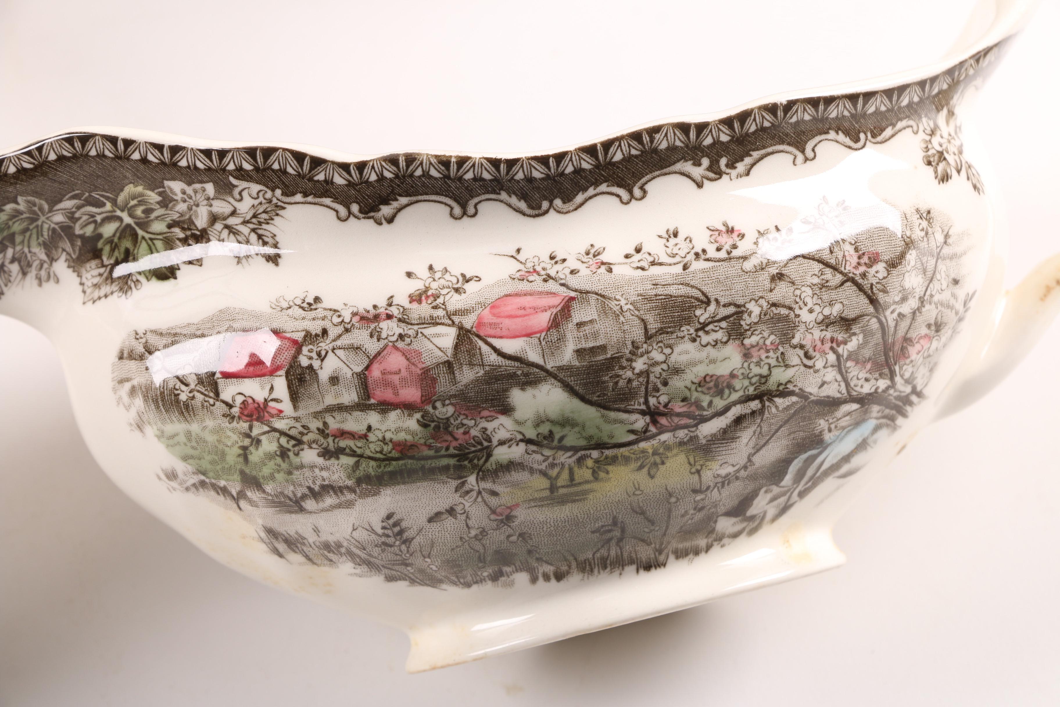 Johnson Bros. "Friendly Village" Earthenware Dinnerware