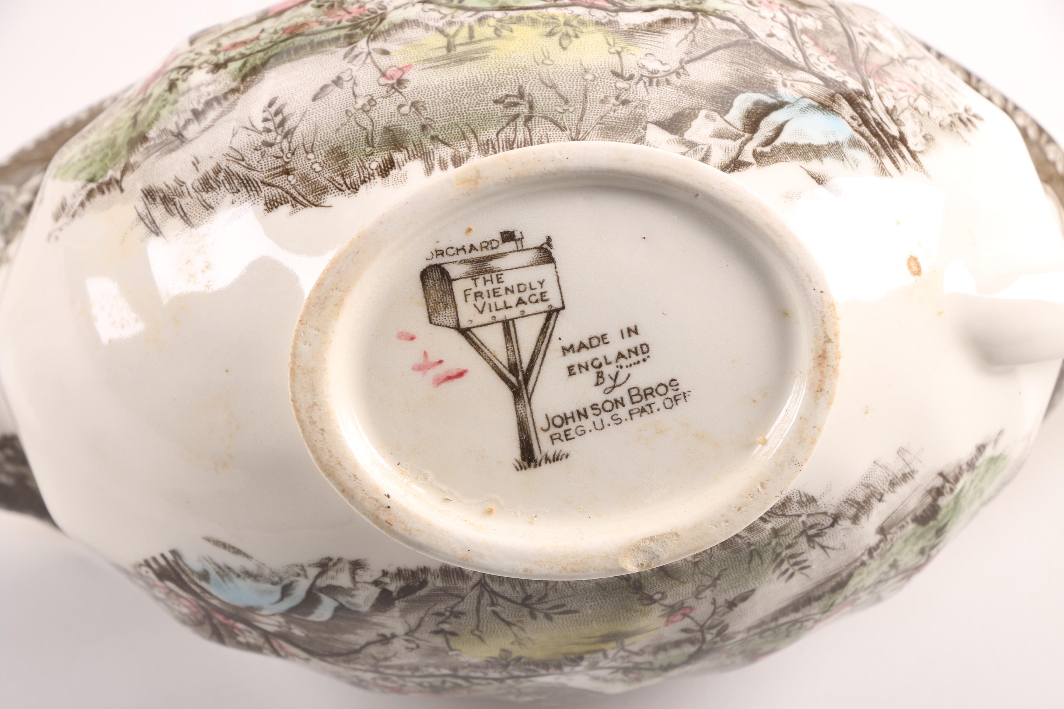Johnson Bros. "Friendly Village" Earthenware Dinnerware