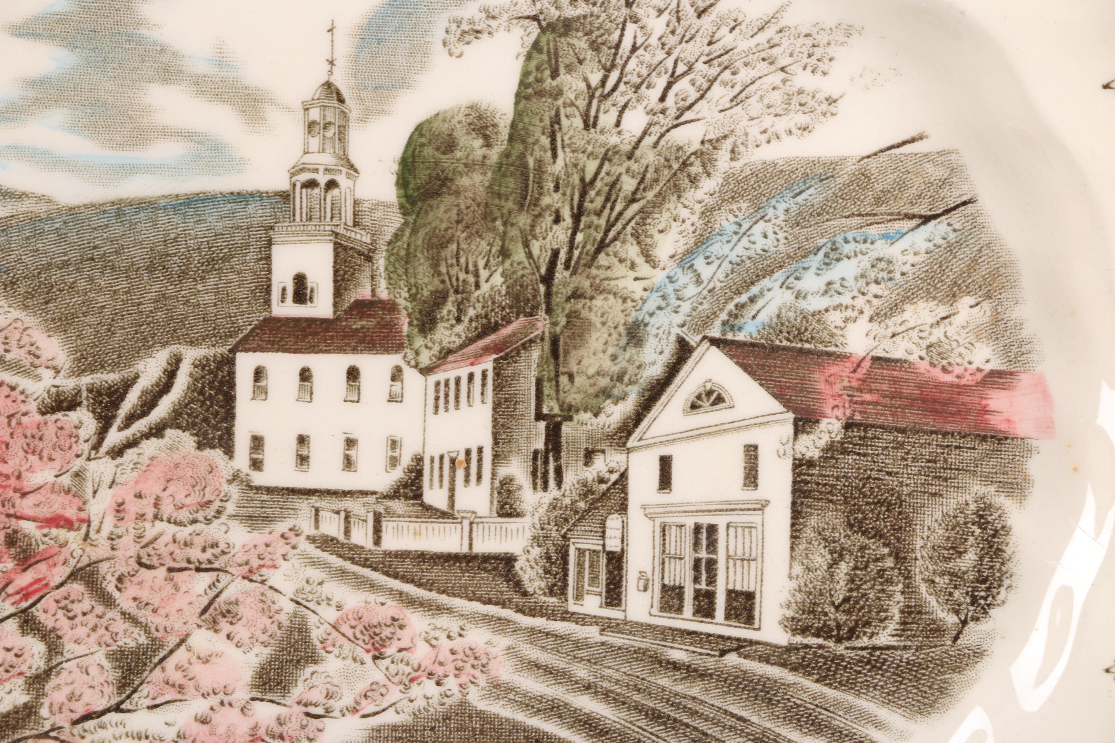 Johnson Bros. "Friendly Village" Earthenware Dinnerware