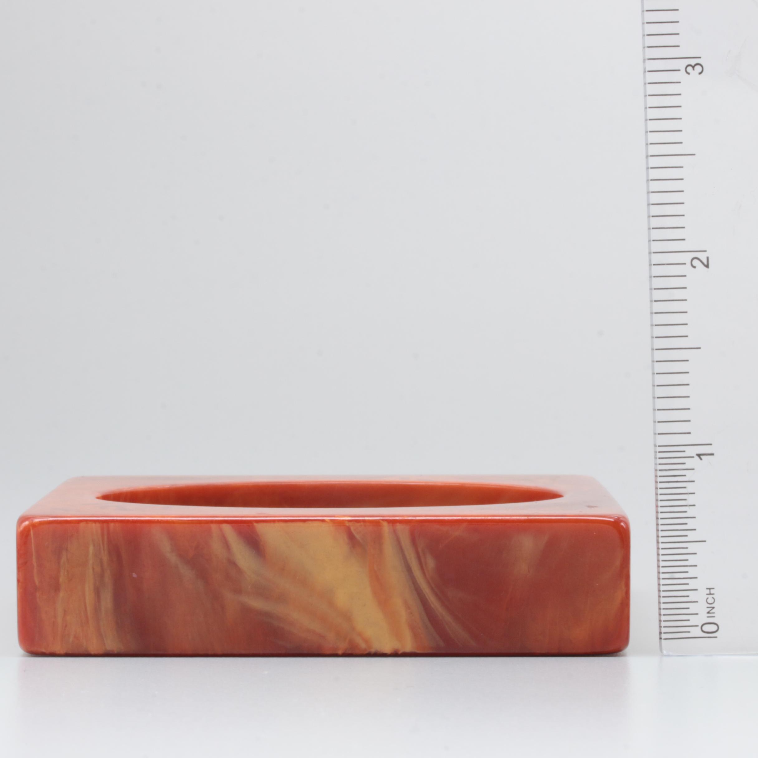 Bakelite Earrings and Bracelet