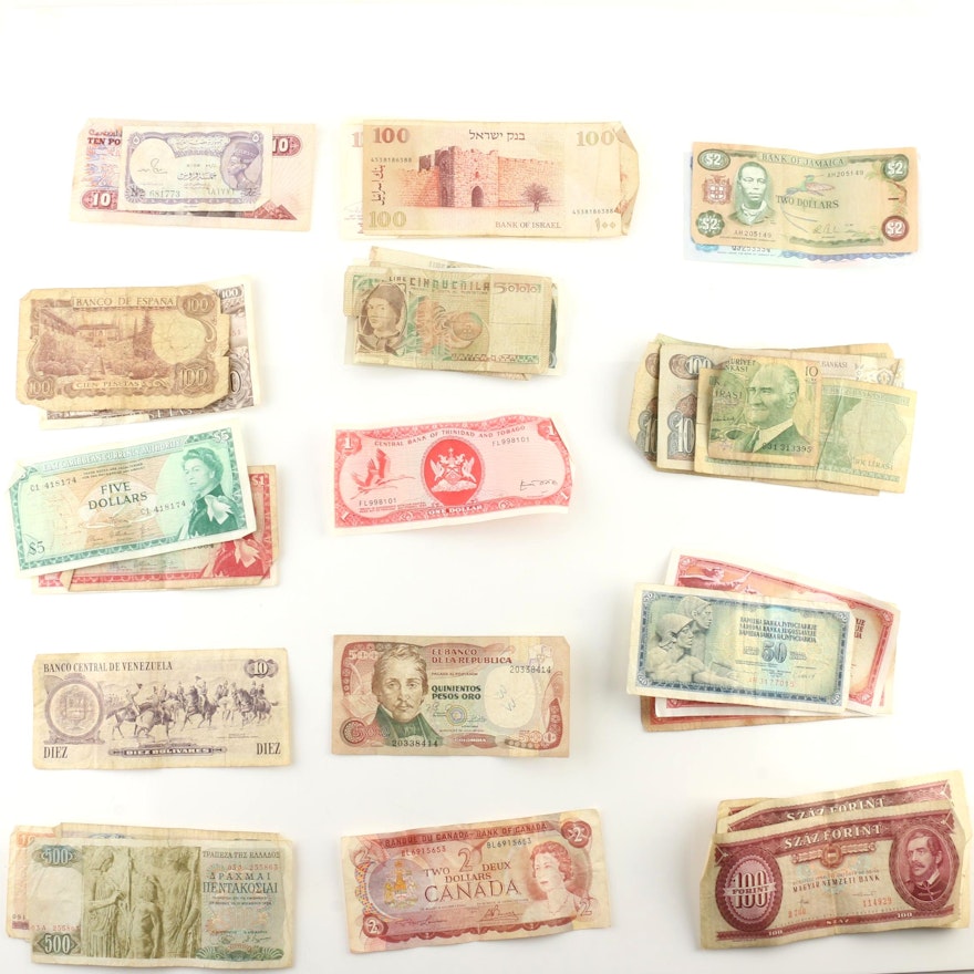 20th Century Foreign Banknotes