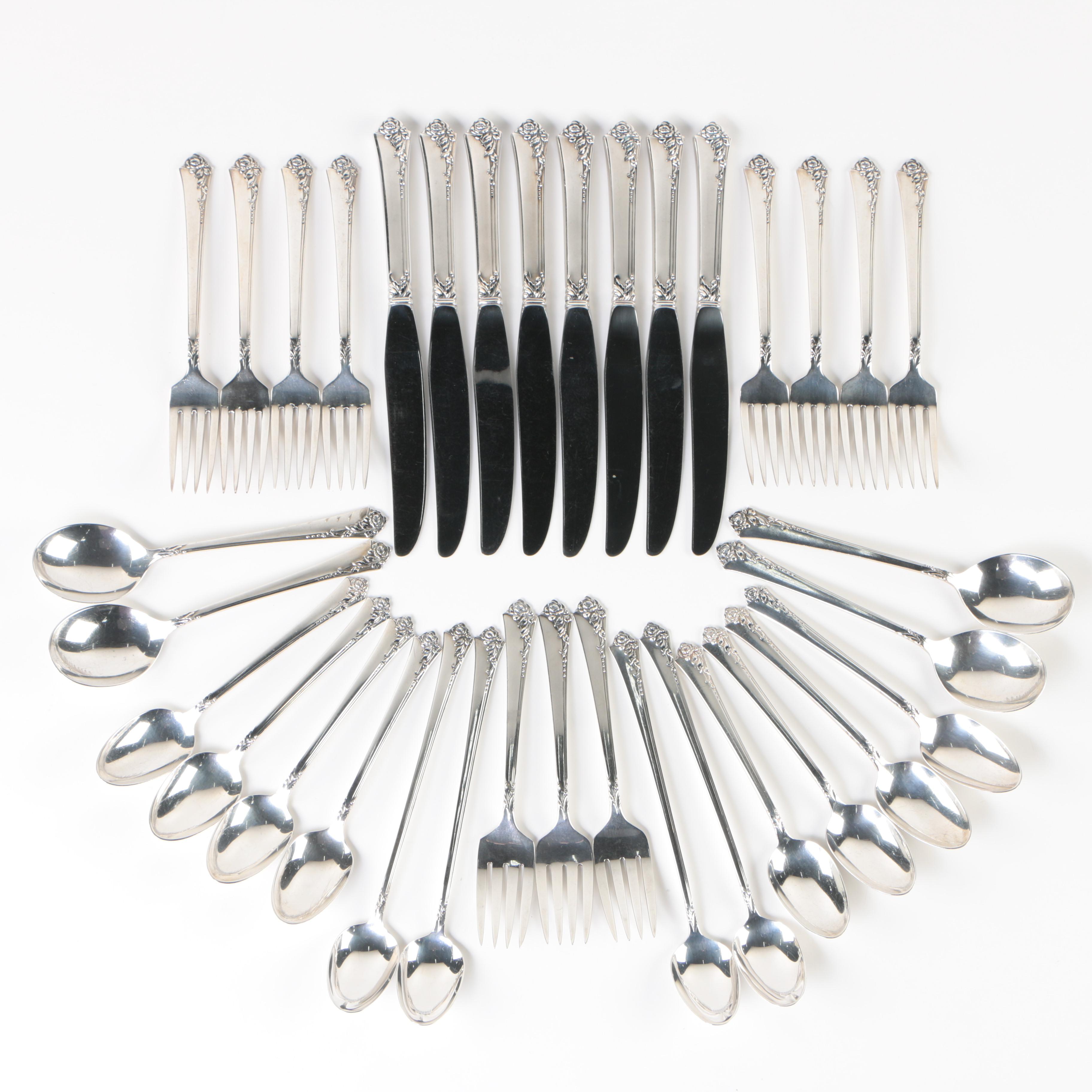 Heirloom by Oneida "Damask Rose" Sterling Silver Flatware Collection