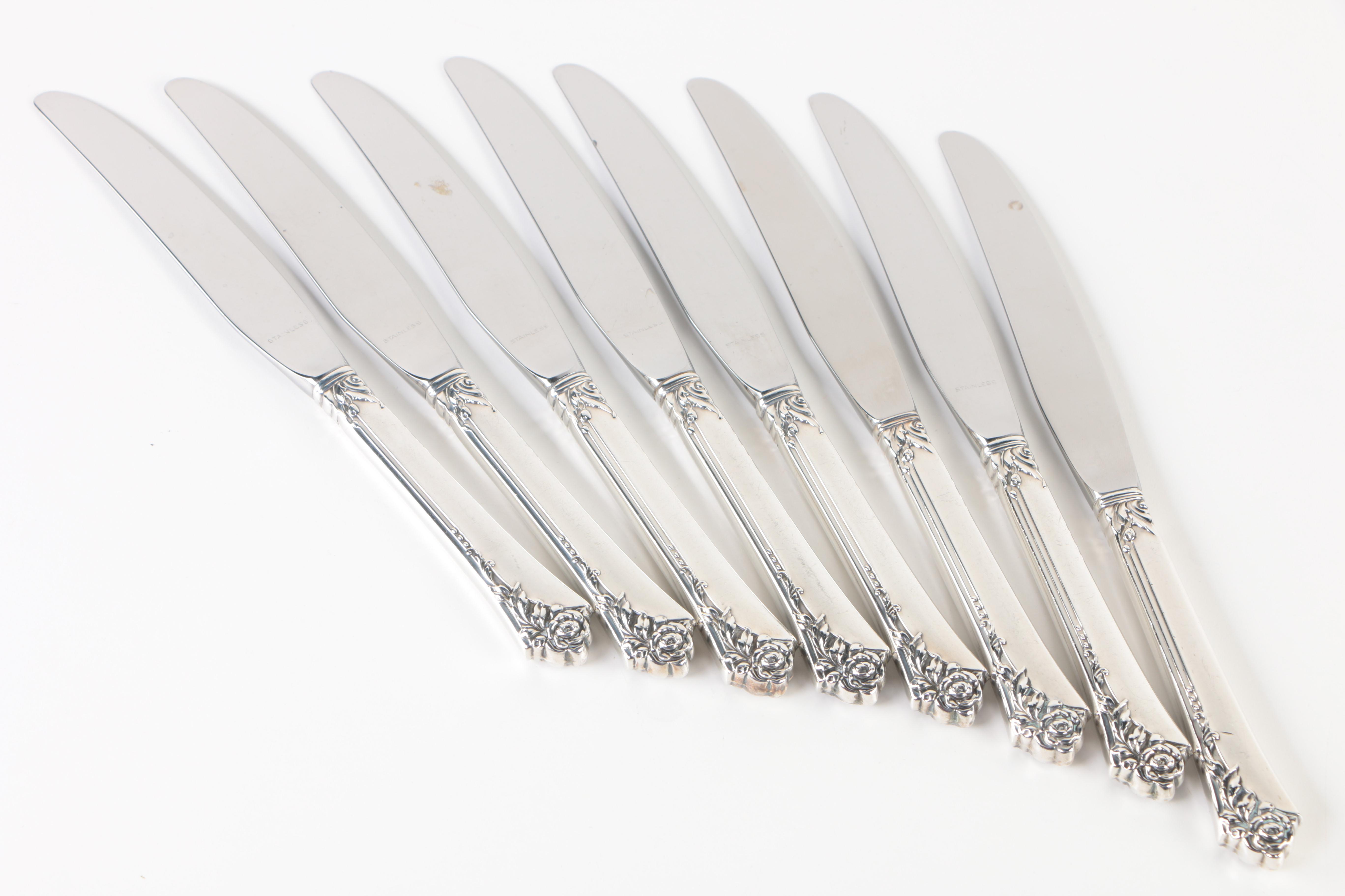 Heirloom by Oneida "Damask Rose" Sterling Silver Flatware Collection