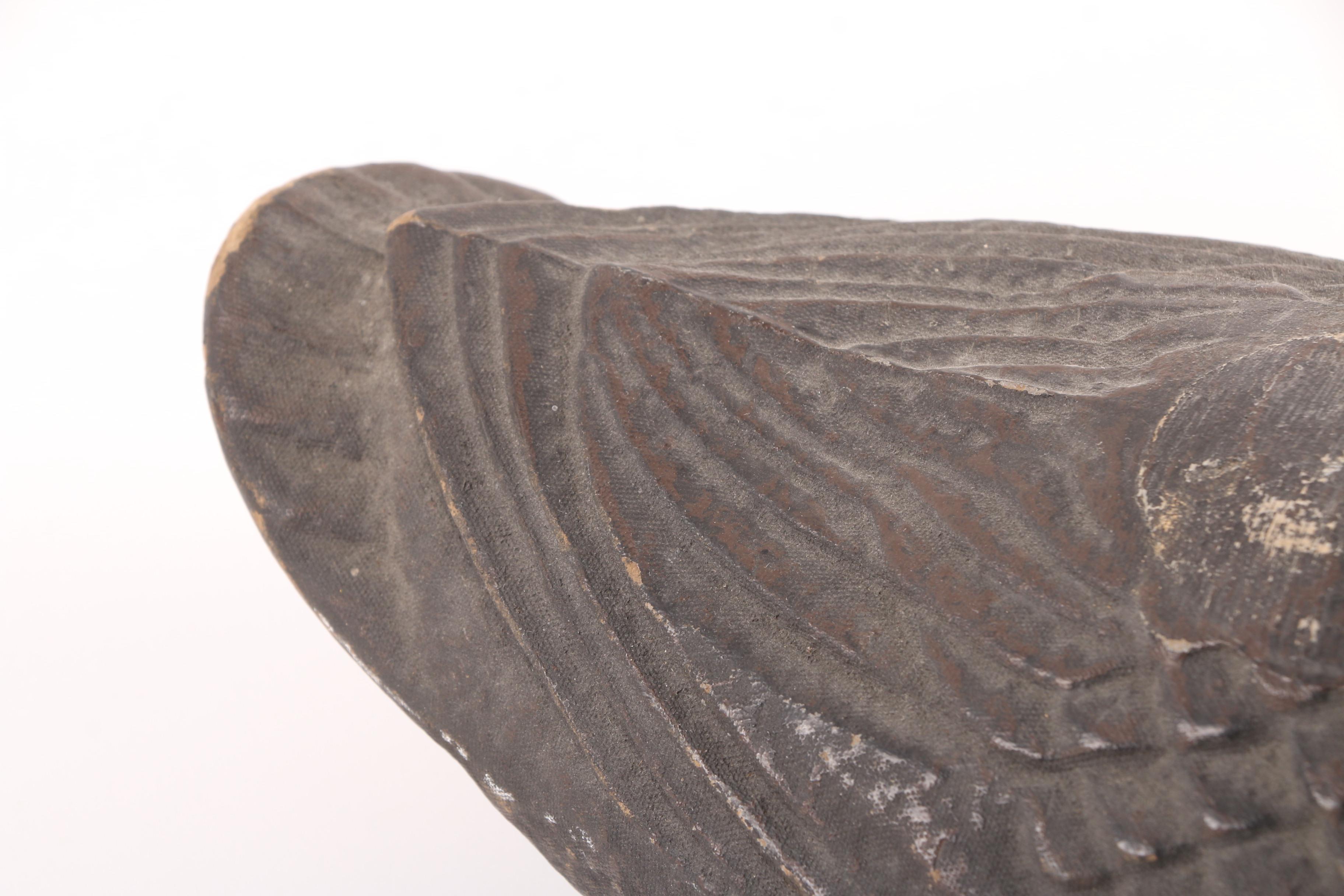 Compressed Paper Duck Decoy and a Cork Duck Decoy